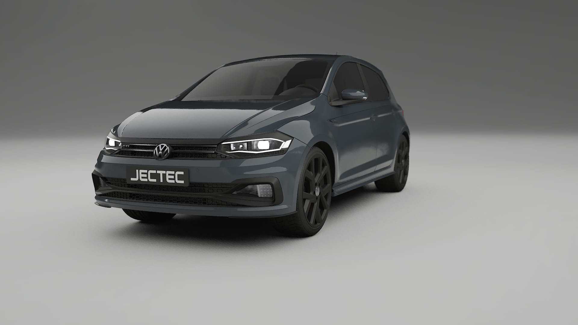 VW Polo GTI VI TPU Lackskyddsfilm | GRANITE Färgskiftande PPF – Komplett Förskuret Kit