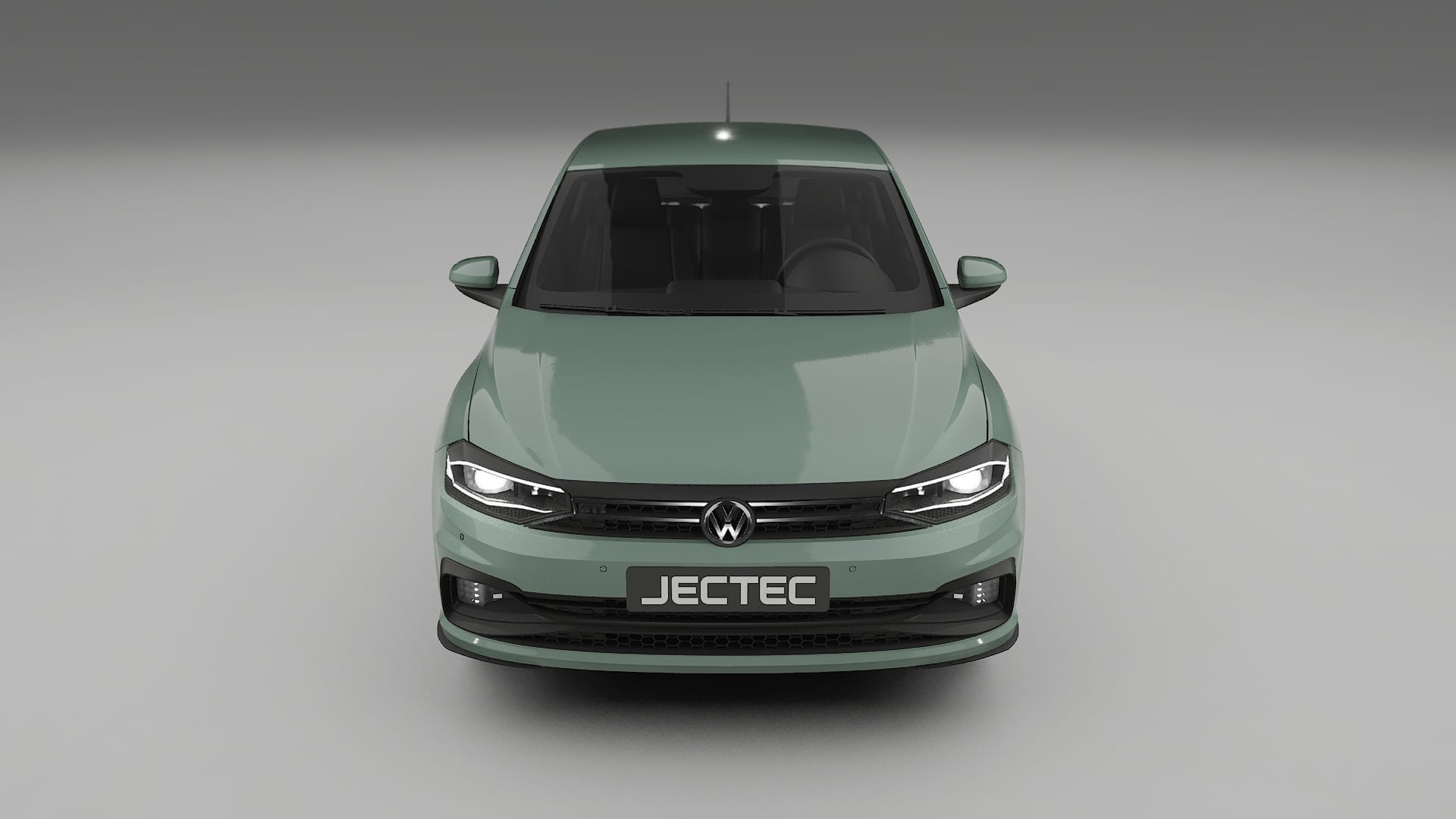 VW Polo GTI VI TPU Lackskyddsfilm | CINDER Färgskiftande PPF – Komplett Förskuret Kit