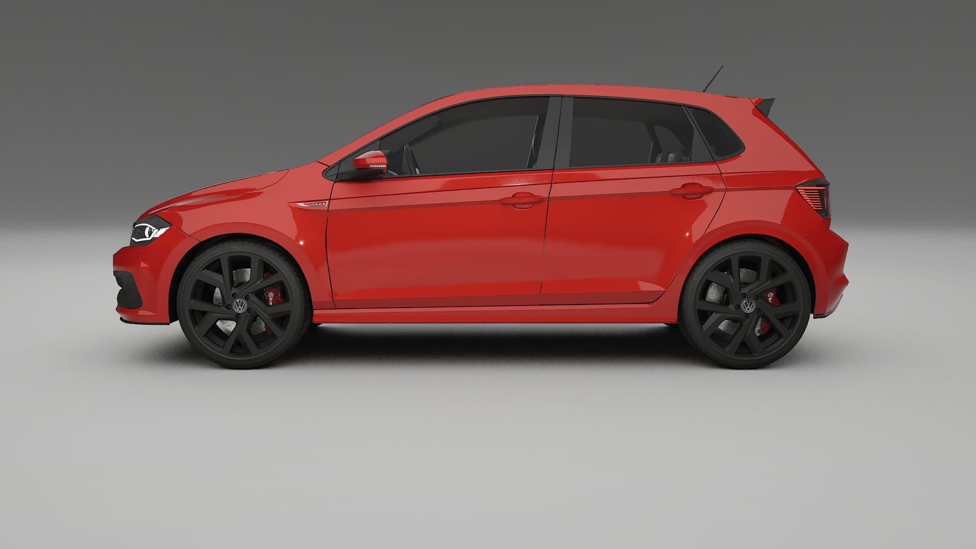 VW Polo GTI VI TPU Lackskyddsfilm | BLAZE Färgskiftande PPF – Komplett Förskuret Kit