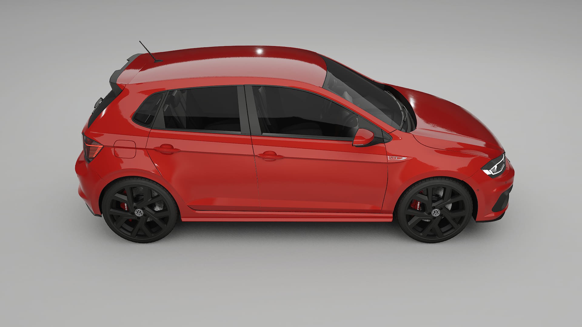 VW Polo GTI VI TPU Lackskyddsfilm | BLAZE Färgskiftande PPF – Komplett Förskuret Kit