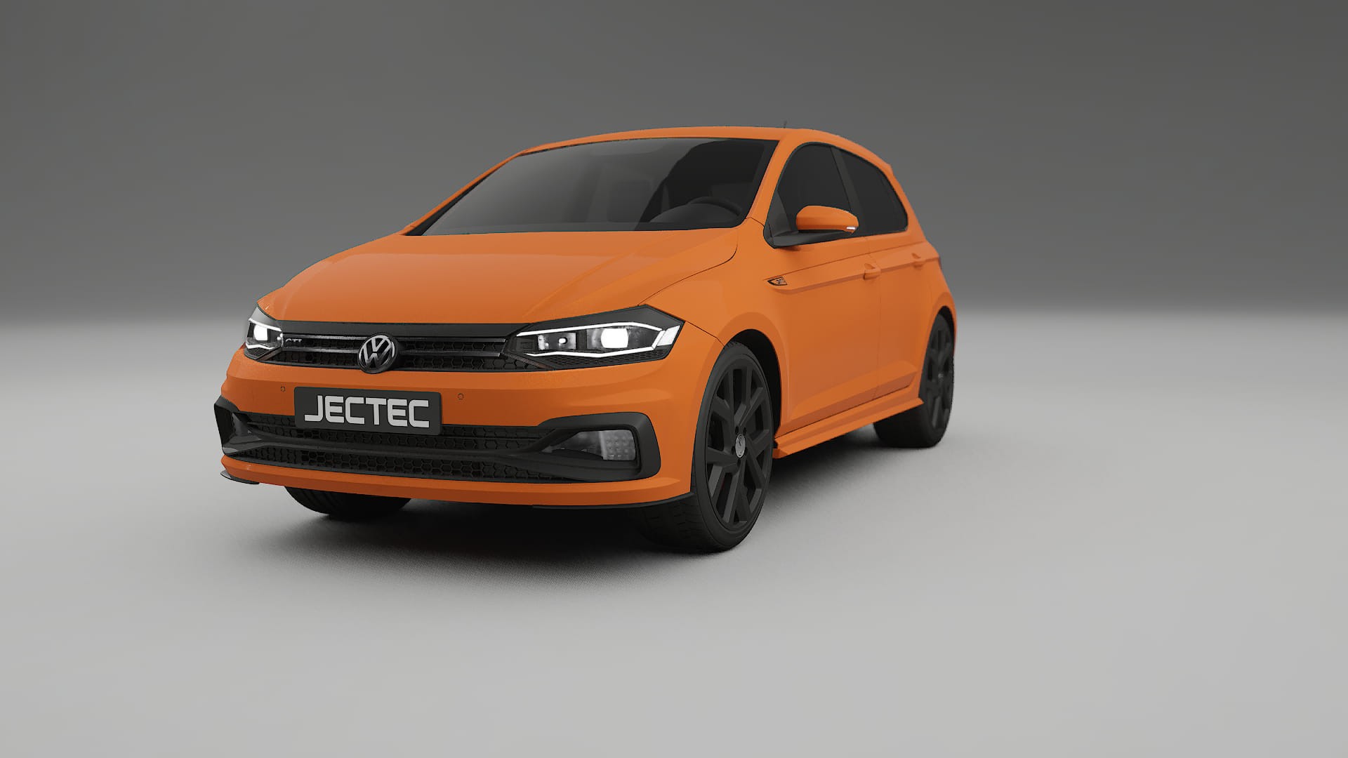 VW Polo GTI VI TPU Lackskyddsfilm | ROCKET Färgskiftande PPF – Komplett Förskuret Kit