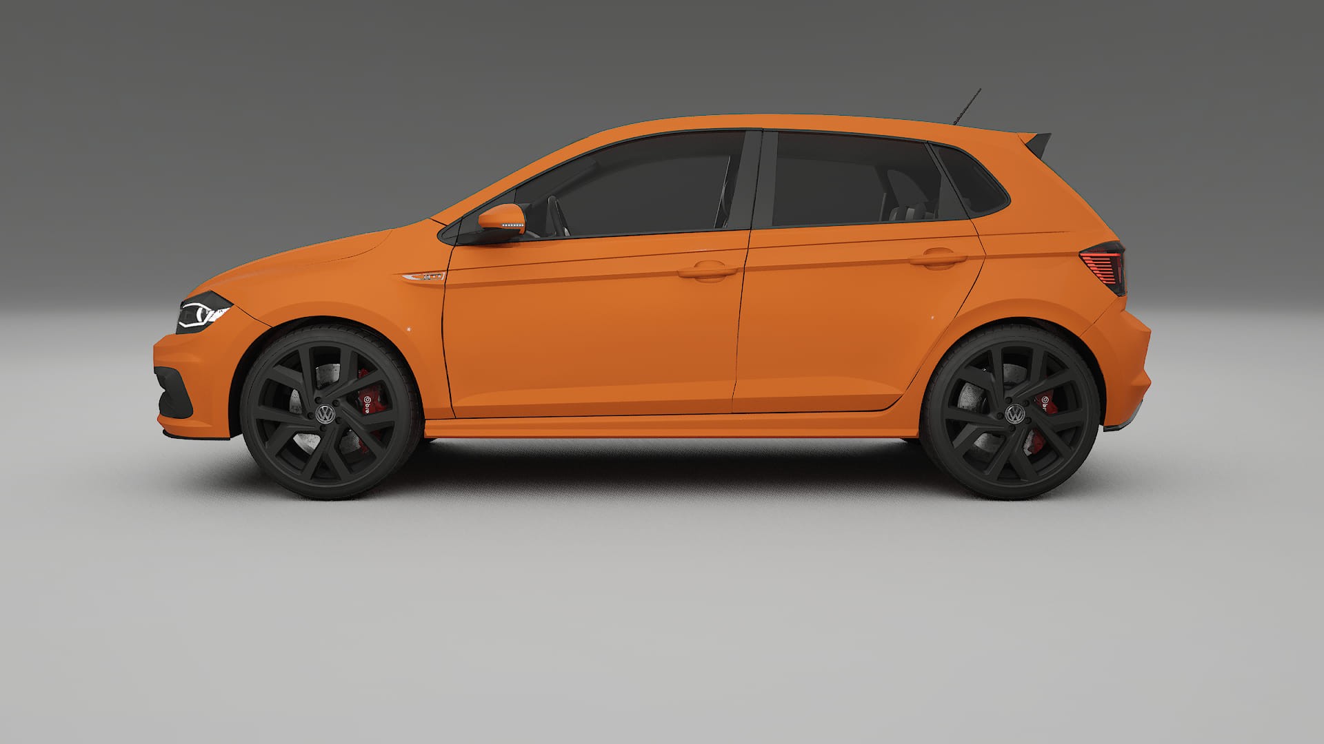 VW Polo GTI VI TPU Lackskyddsfilm | ROCKET Färgskiftande PPF – Komplett Förskuret Kit