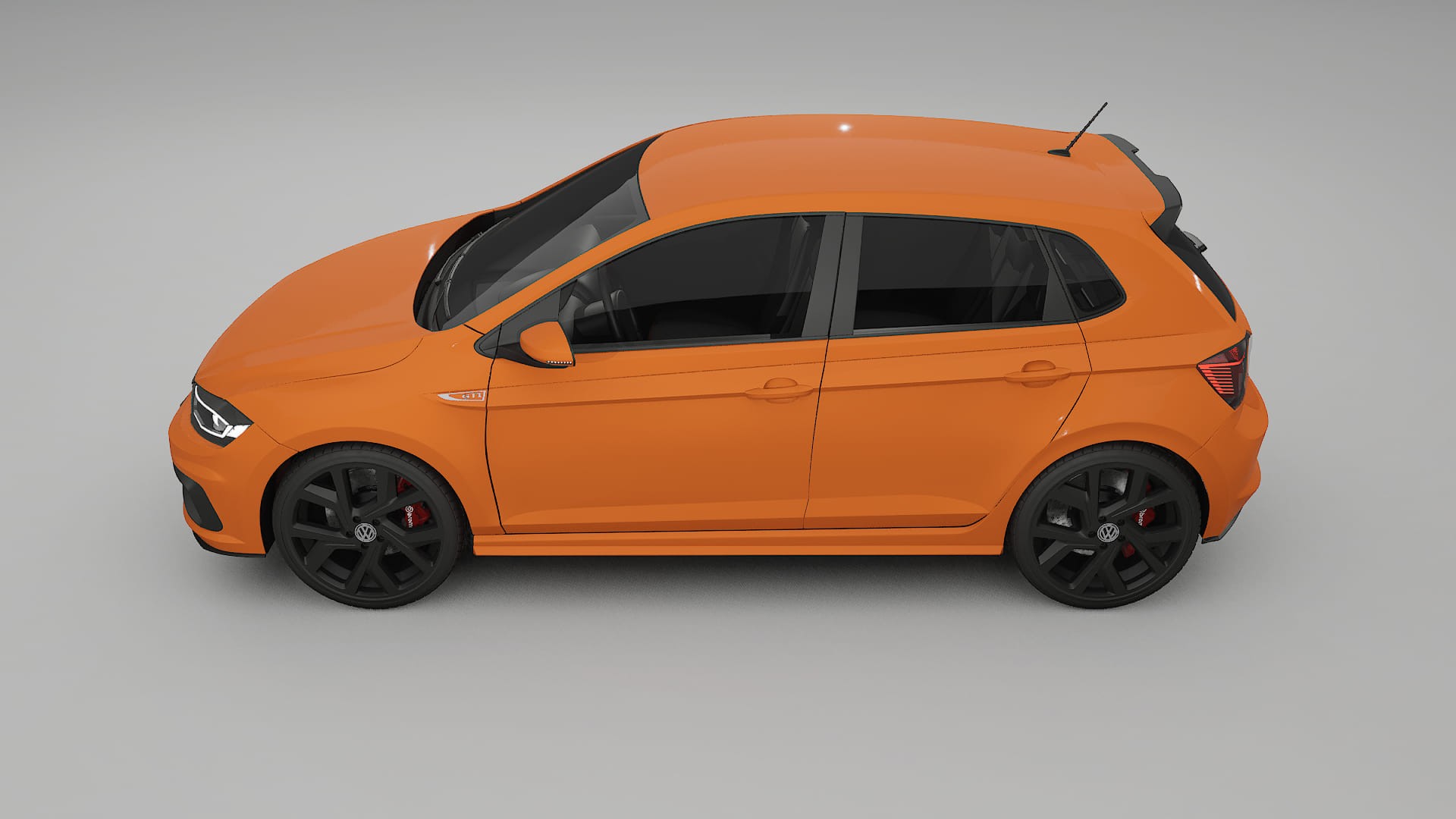 VW Polo GTI VI TPU Lackskyddsfilm | ROCKET Färgskiftande PPF – Komplett Förskuret Kit