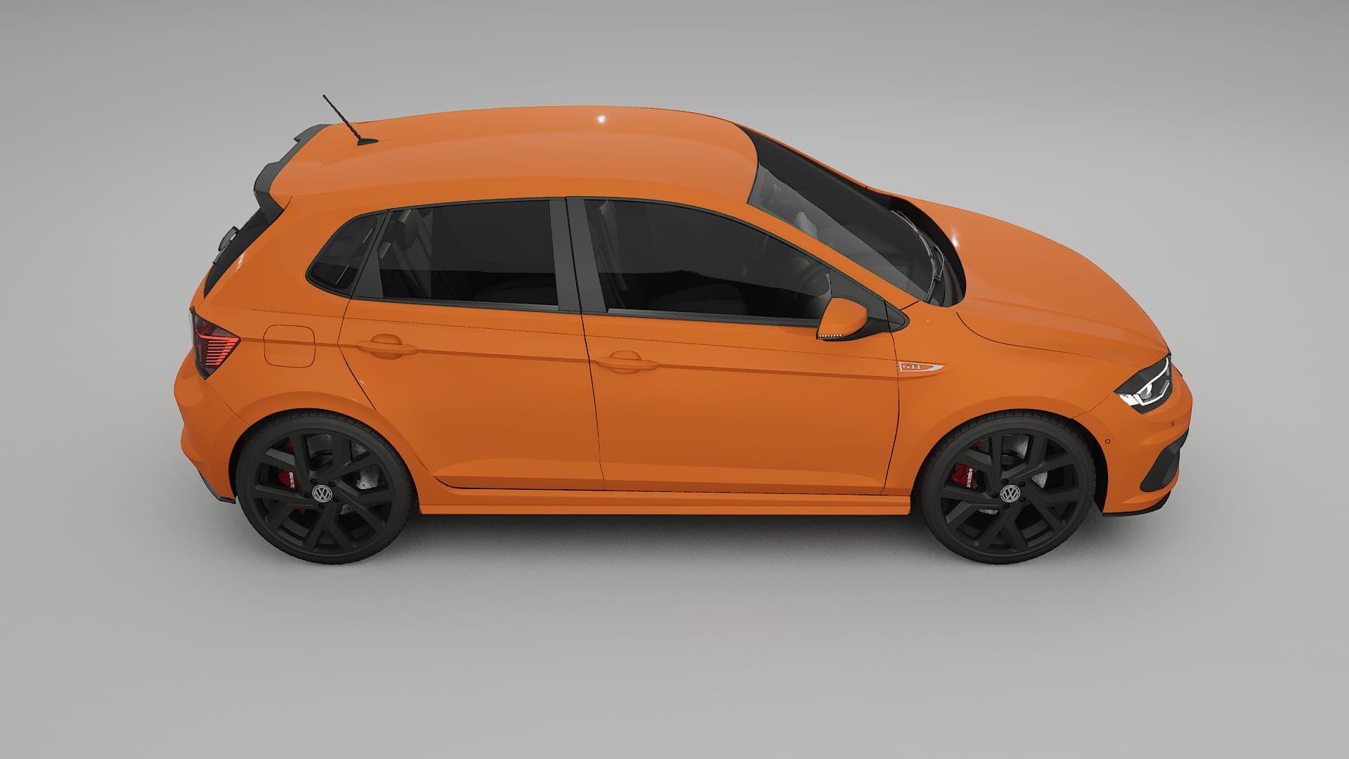 VW Polo GTI VI TPU Lackskyddsfilm | ROCKET Färgskiftande PPF – Komplett Förskuret Kit