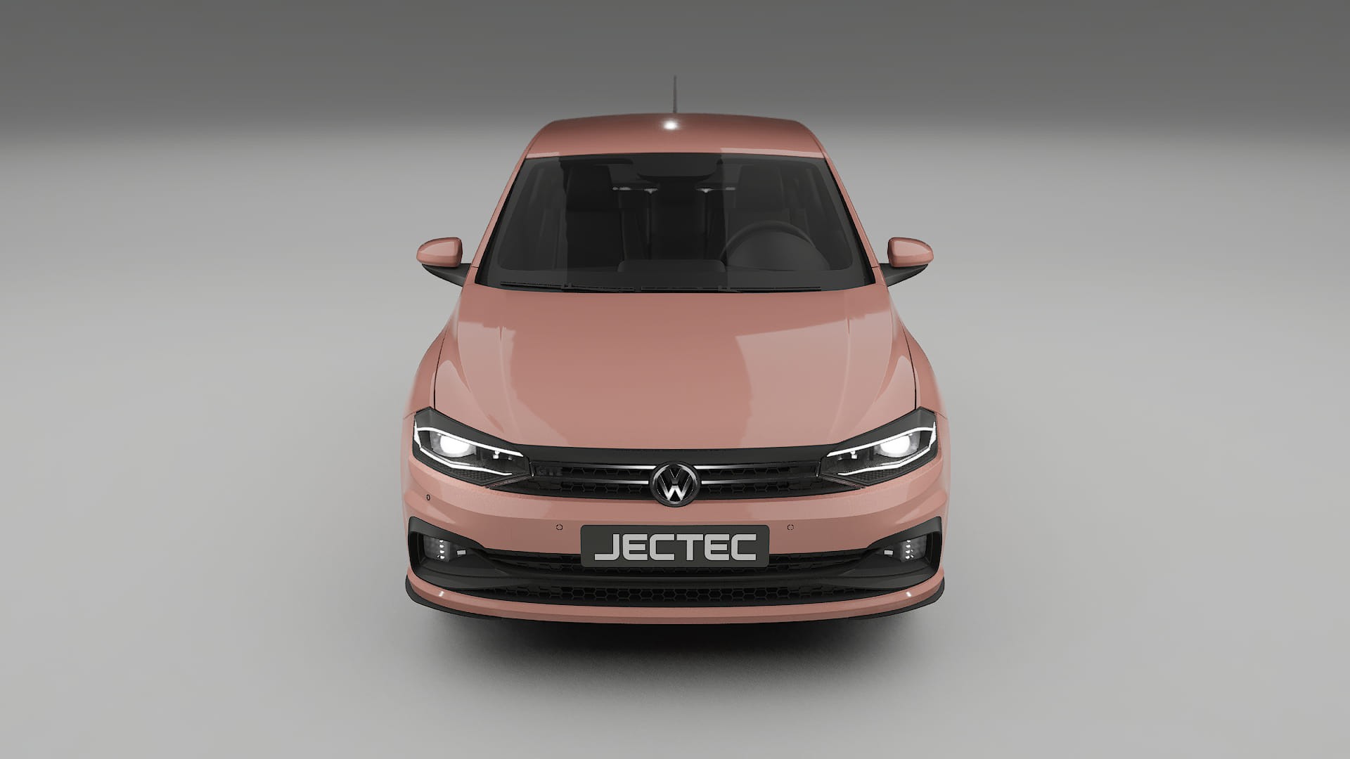 VW Polo GTI VI TPU Lackskyddsfilm | BLUSH Färgskiftande PPF – Komplett Förskuret Kit