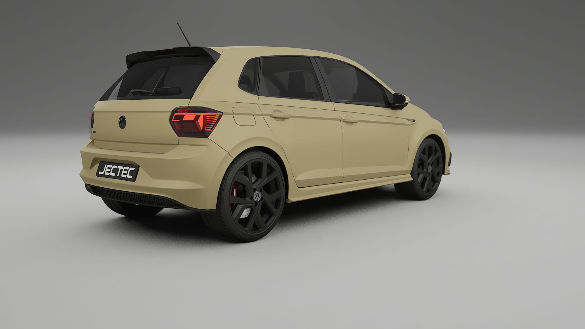 VW Polo GTI VI TPU Lackskyddsfilm | SAND Färgskiftande PPF – Komplett Förskuret Kit