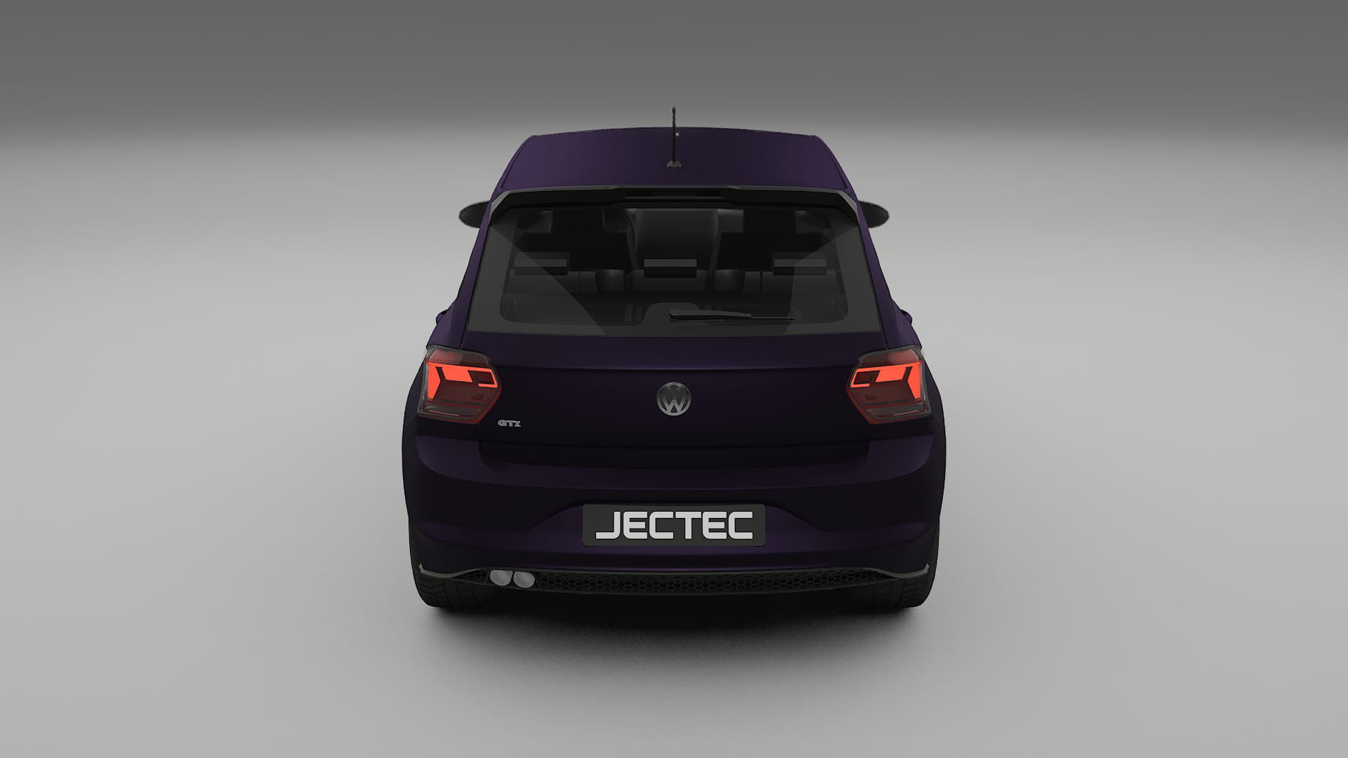VW Polo GTI VI TPU Lackskyddsfilm | VIOLET Färgskiftande PPF – Komplett Förskuret Kit