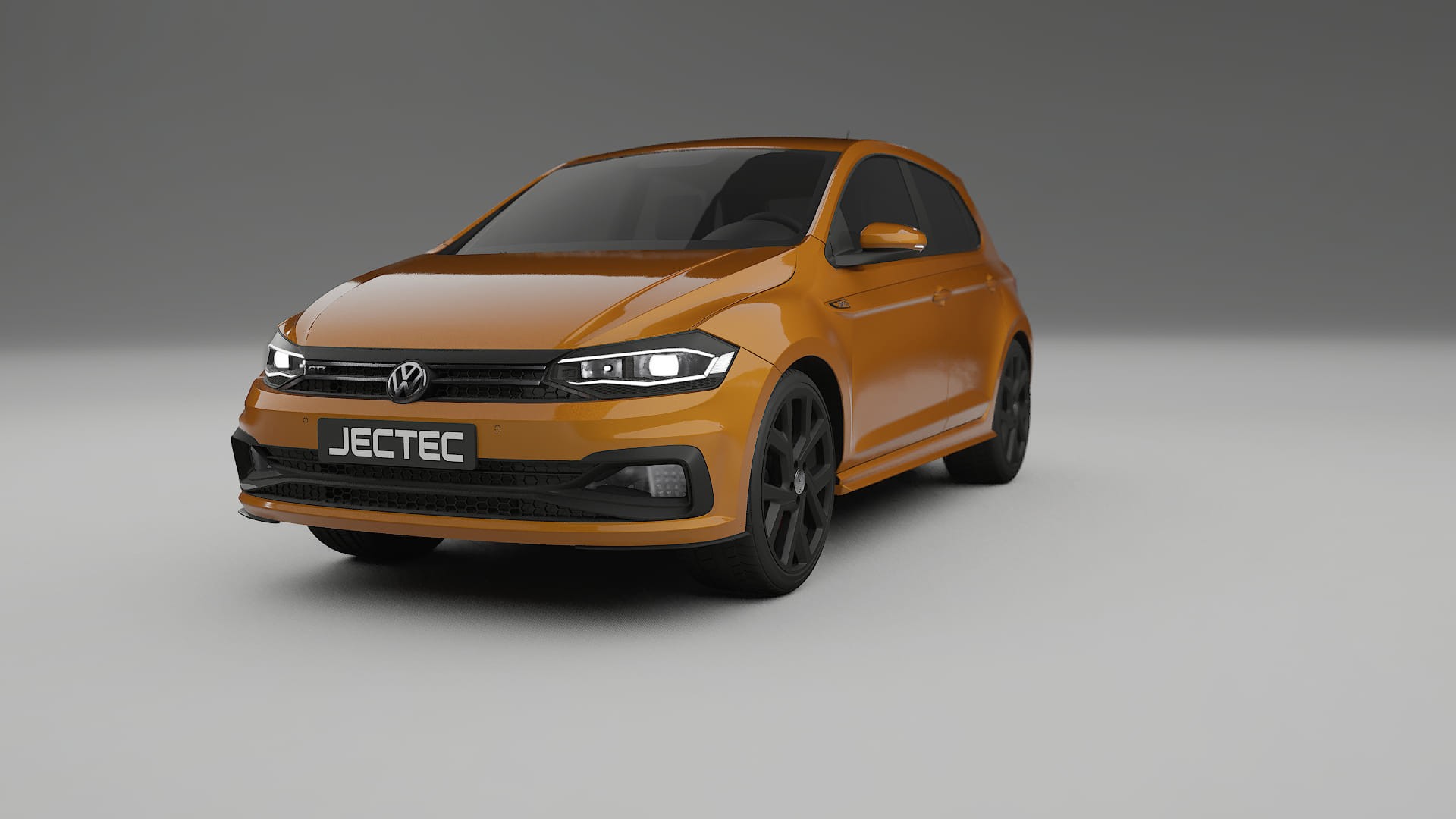 VW Polo GTI VI TPU Lackskyddsfilm | DAISY Färgskiftande PPF – Komplett Förskuret Kit