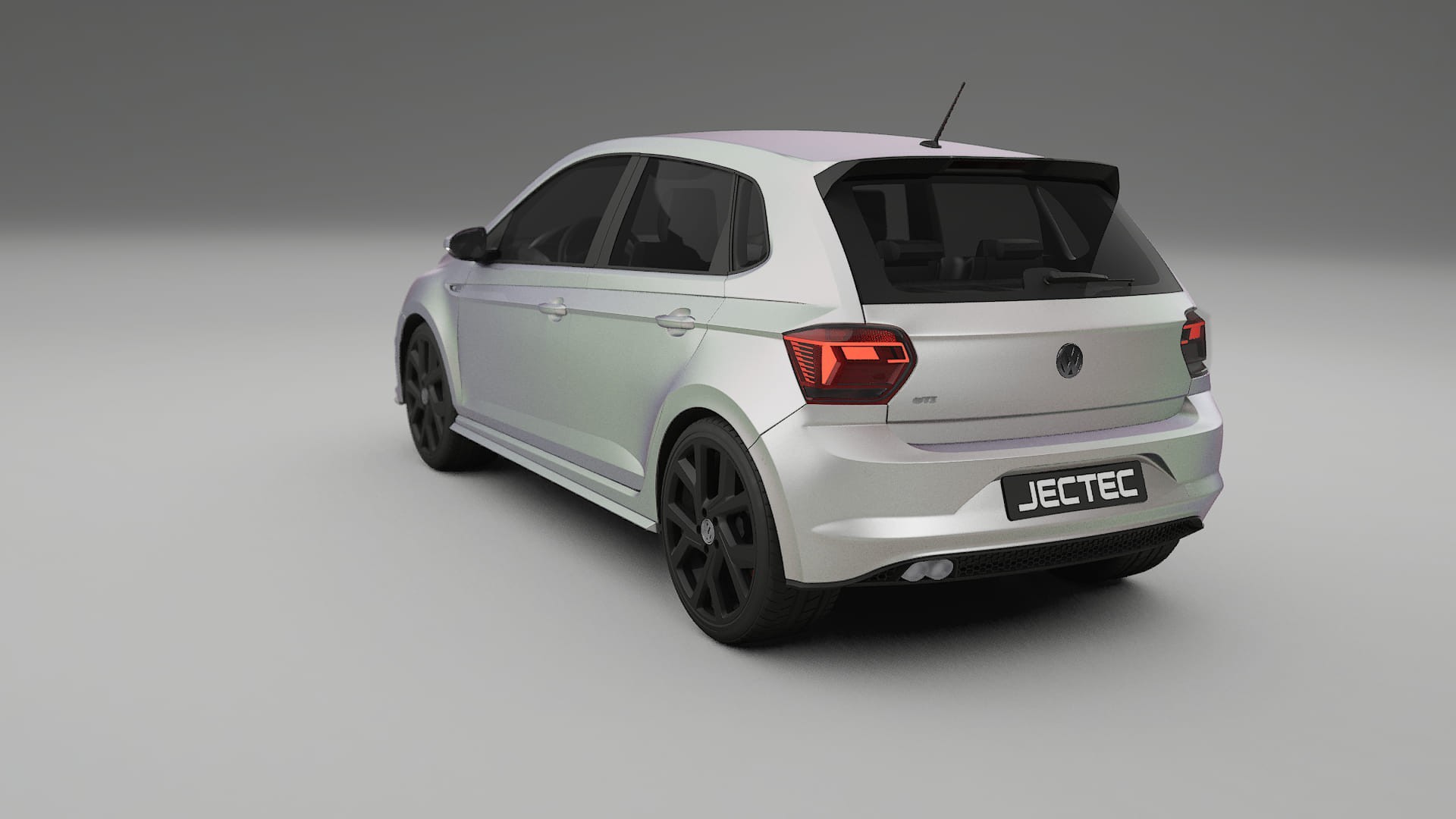 VW Polo GTI VI TPU Lackskyddsfilm | NEBULA Färgskiftande PPF – Komplett Förskuret Kit