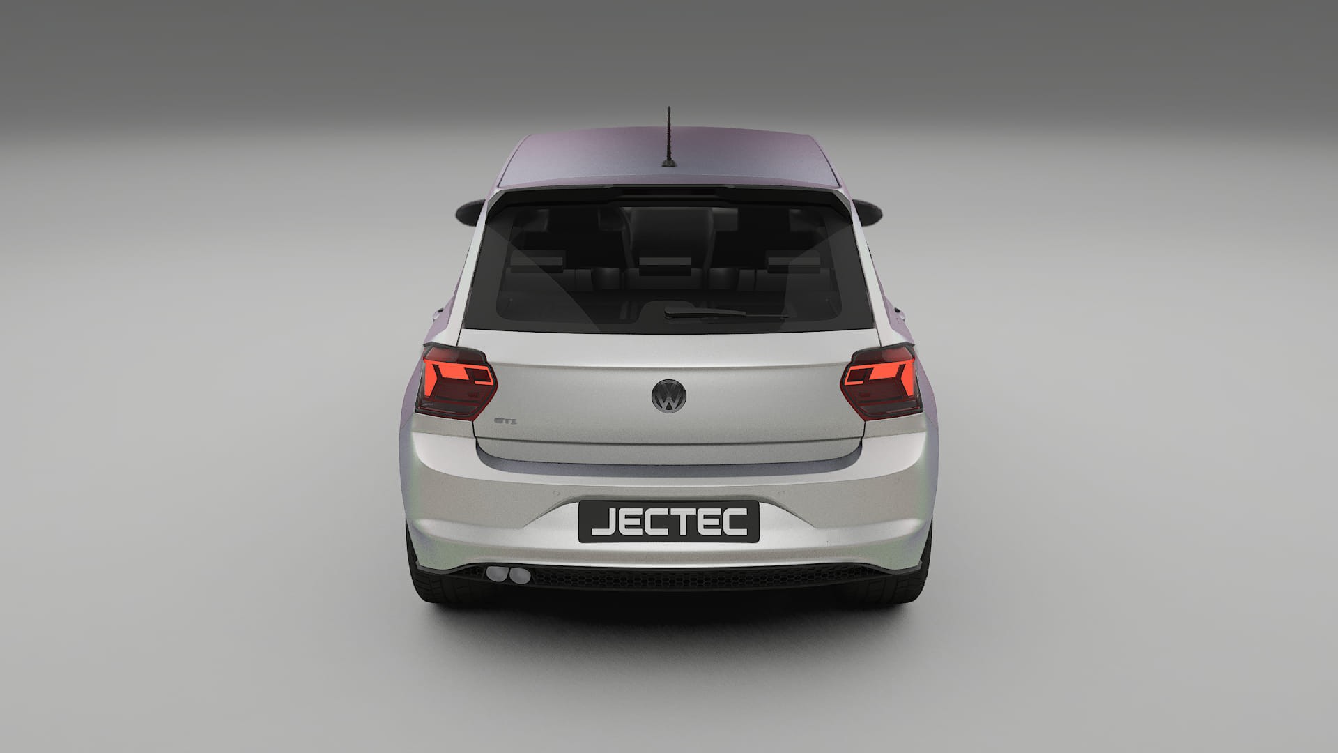 VW Polo GTI VI TPU Lackskyddsfilm | NEBULA Färgskiftande PPF – Komplett Förskuret Kit