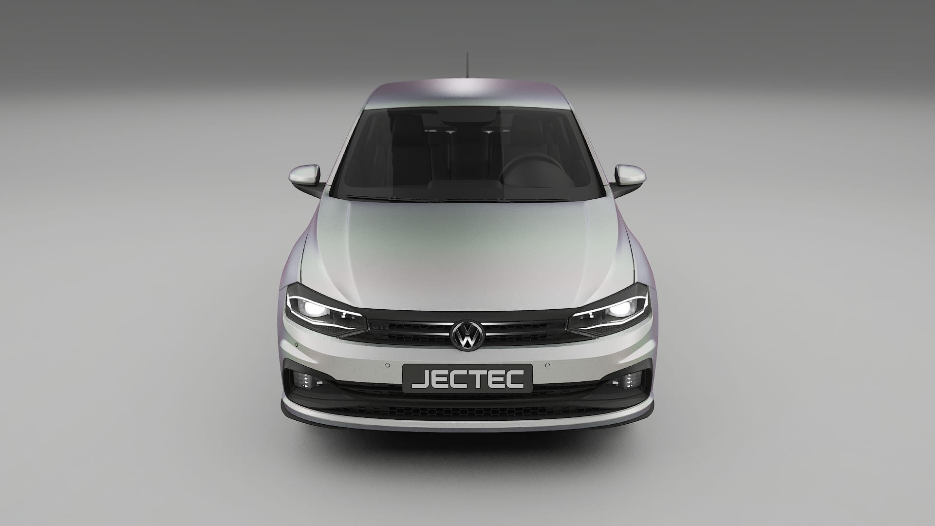 VW Polo GTI VI TPU Lackskyddsfilm | NEBULA Färgskiftande PPF – Komplett Förskuret Kit