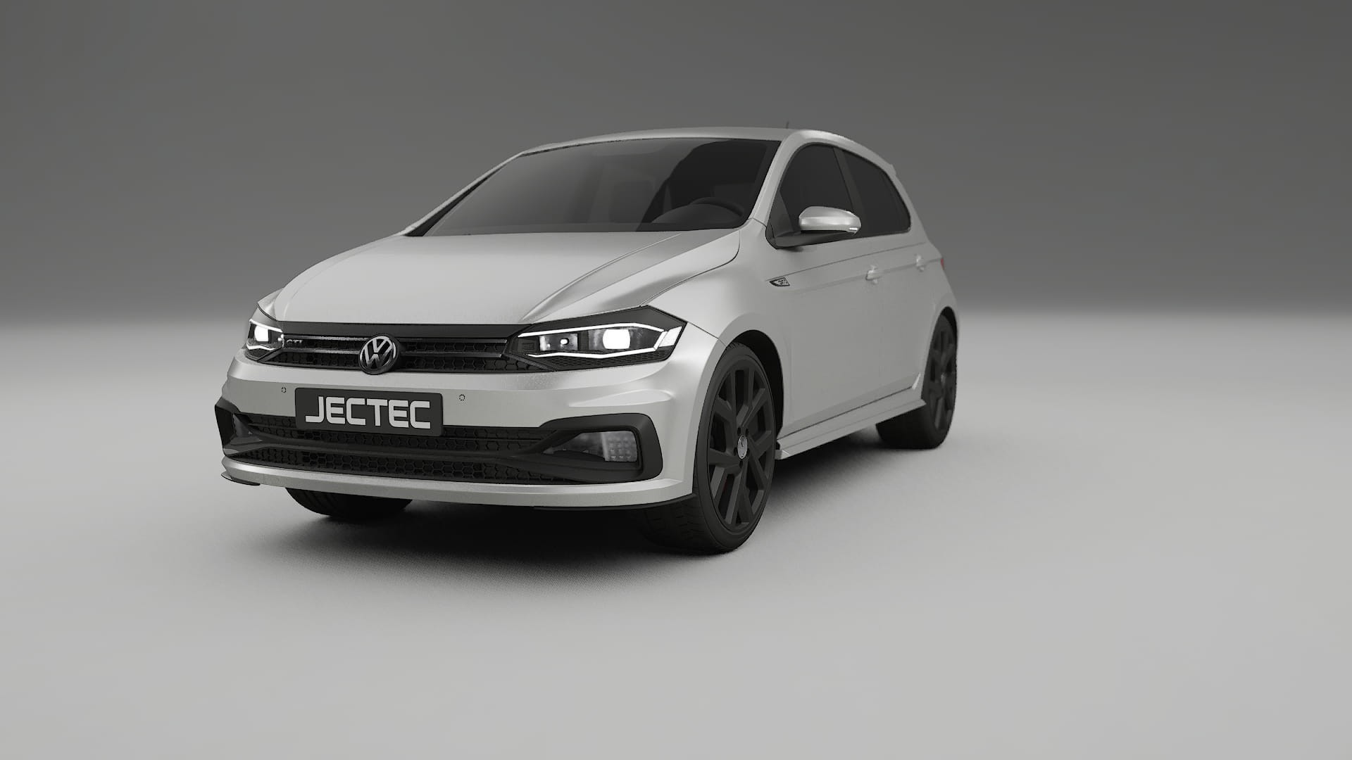 VW Polo GTI VI TPU Lackskyddsfilm | OPAL Färgskiftande PPF – Komplett Förskuret Kit