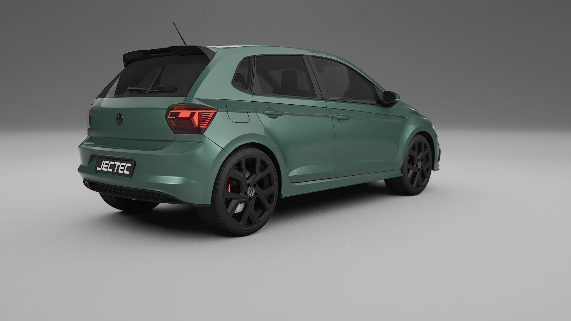 VW Polo GTI VI TPU Lackskyddsfilm | EVERGREEN Färgskiftande PPF – Komplett Förskuret Kit