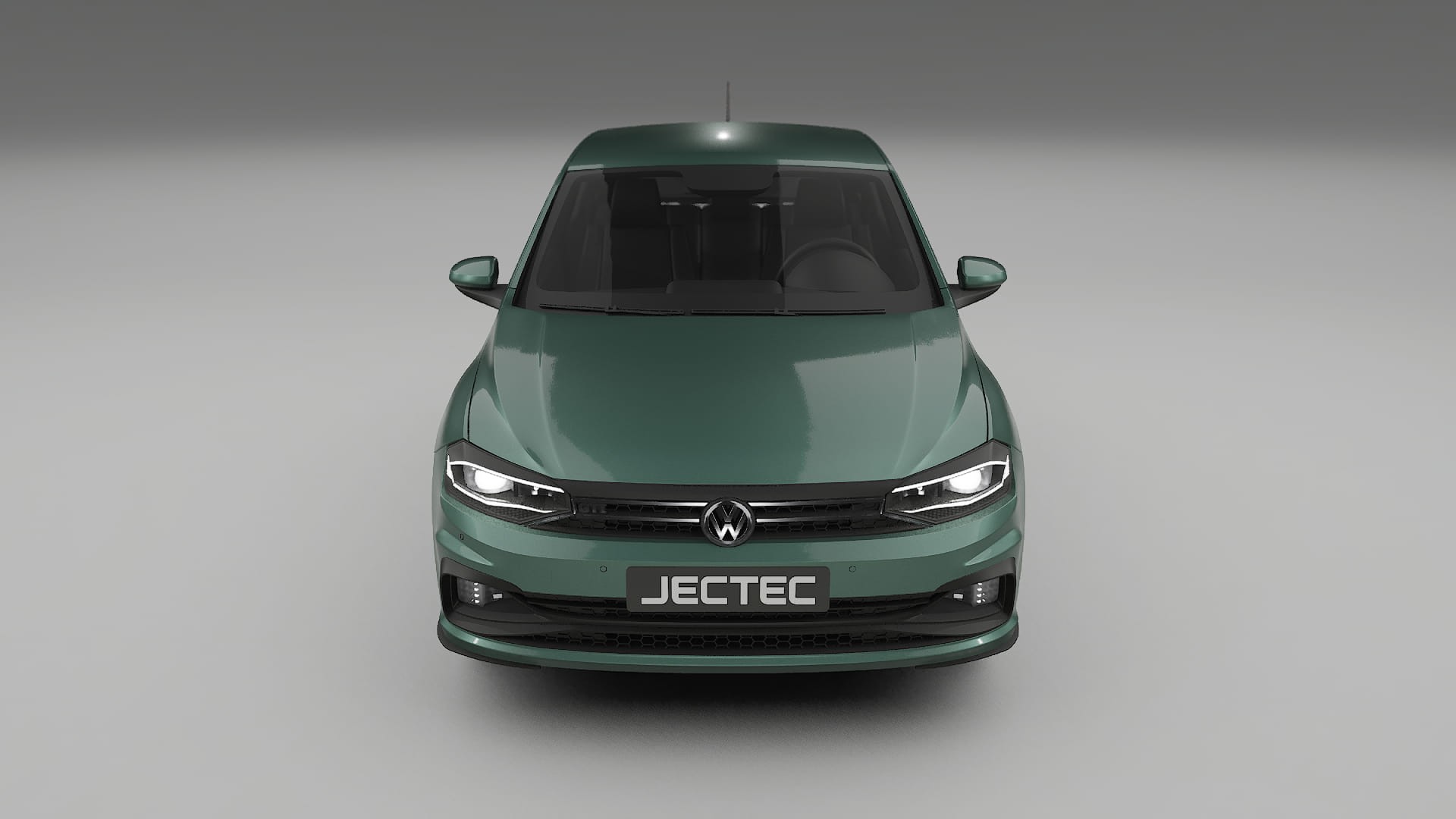 VW Polo GTI VI TPU Lackskyddsfilm | EVERGREEN Färgskiftande PPF – Komplett Förskuret Kit