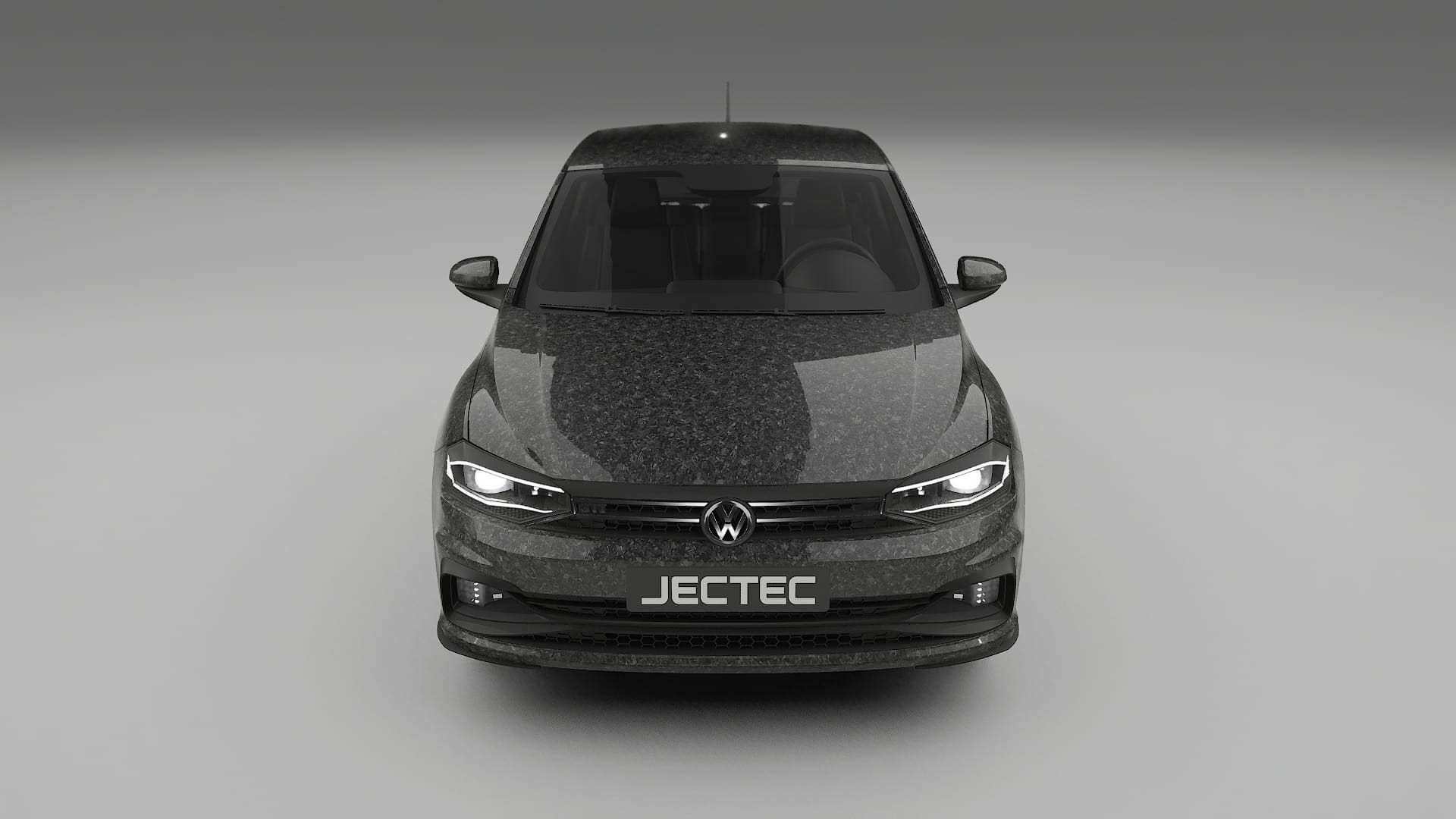 VW Polo GTI VI TPU Lackskyddsfilm | FORGED S Färgskiftande PPF – Komplett Förskuret Kit