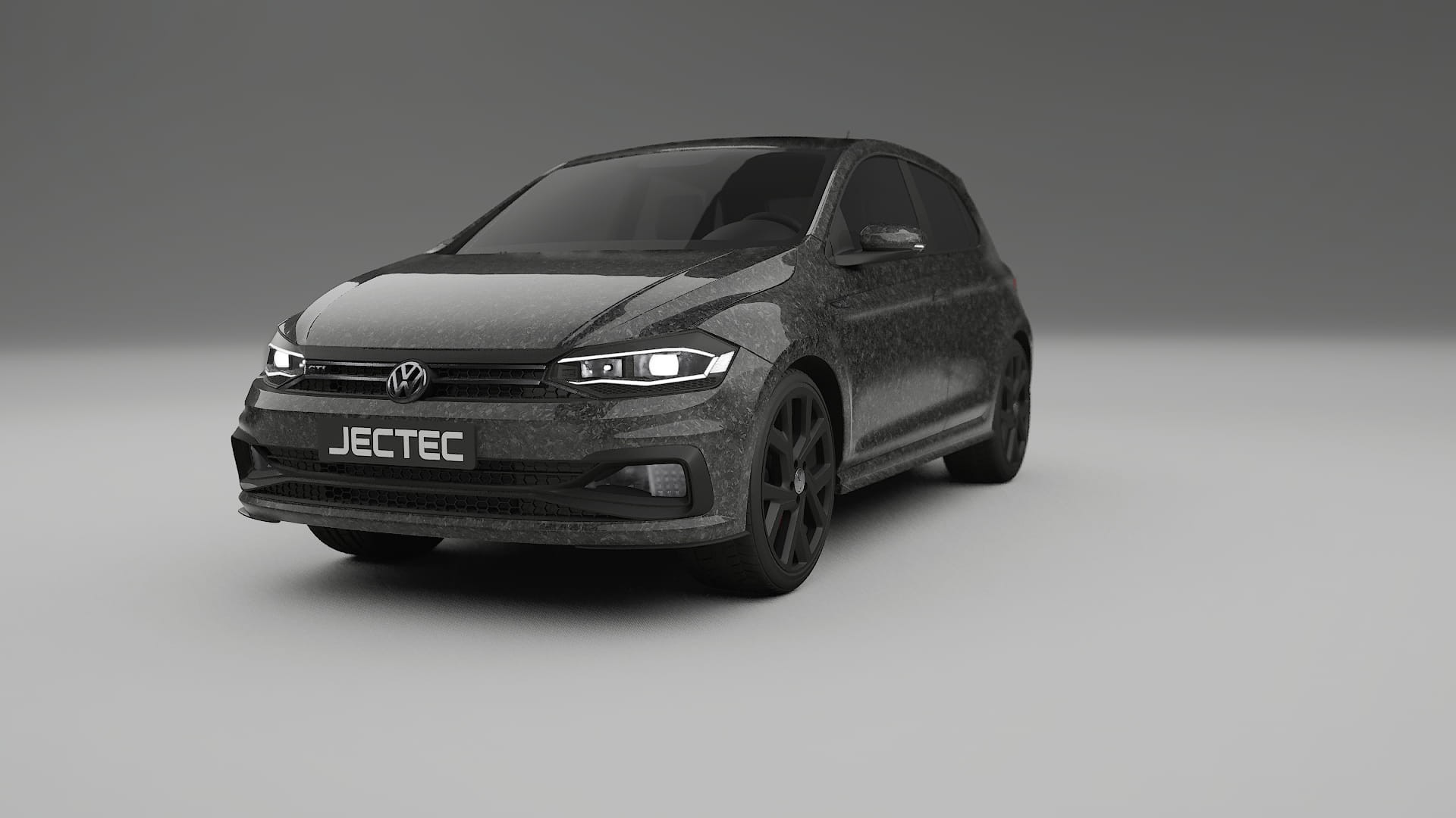 VW Polo GTI VI TPU Lackskyddsfilm | FORGED S Färgskiftande PPF – Komplett Förskuret Kit