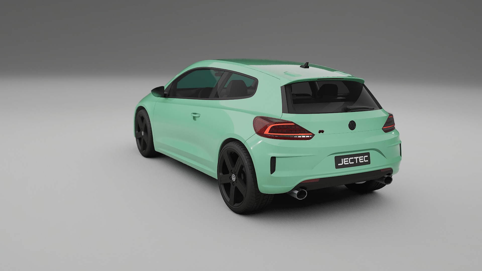 VW Scirocco R III TPU Lackskyddsfilm | DUSTY Färgskiftande PPF – Komplett Förskuret Kit