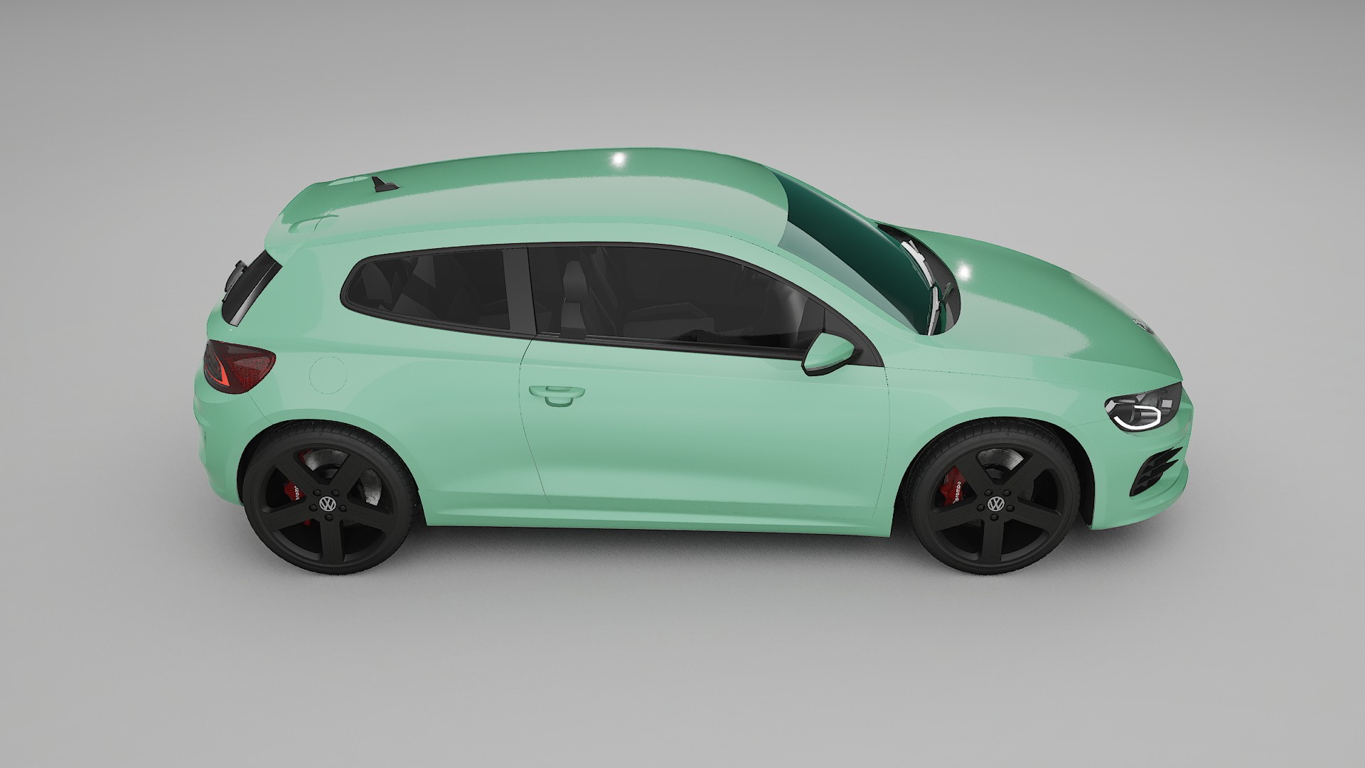 VW Scirocco R III TPU Lackskyddsfilm | DUSTY Färgskiftande PPF – Komplett Förskuret Kit