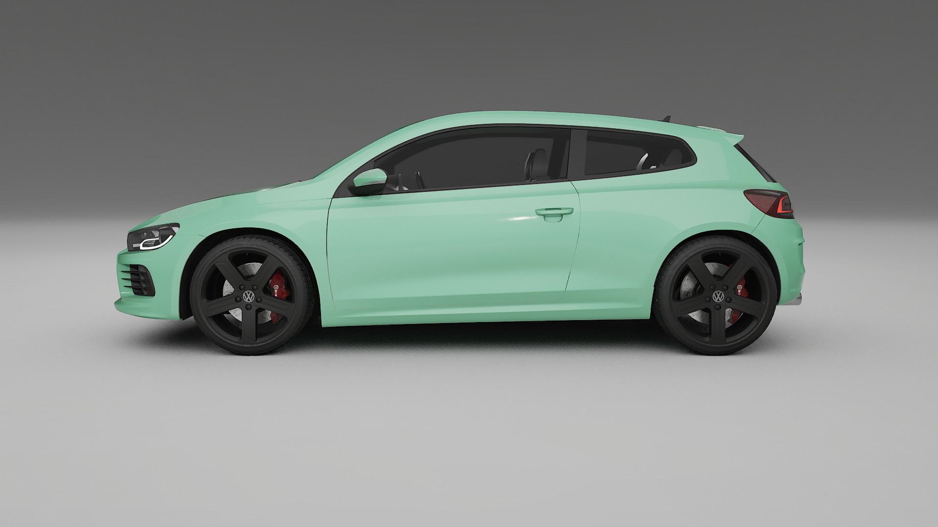 VW Scirocco R III TPU Lackskyddsfilm | DUSTY Färgskiftande PPF – Komplett Förskuret Kit