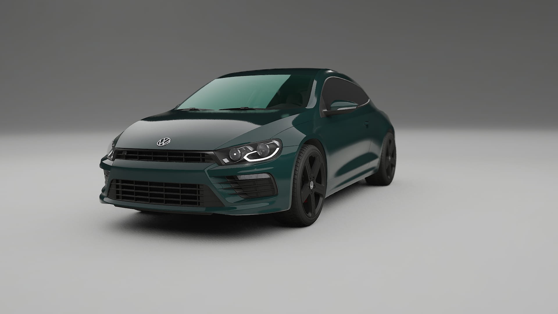 VW Scirocco R III TPU Lackskyddsfilm | INFERNO Färgskiftande PPF – Komplett Förskuret Kit