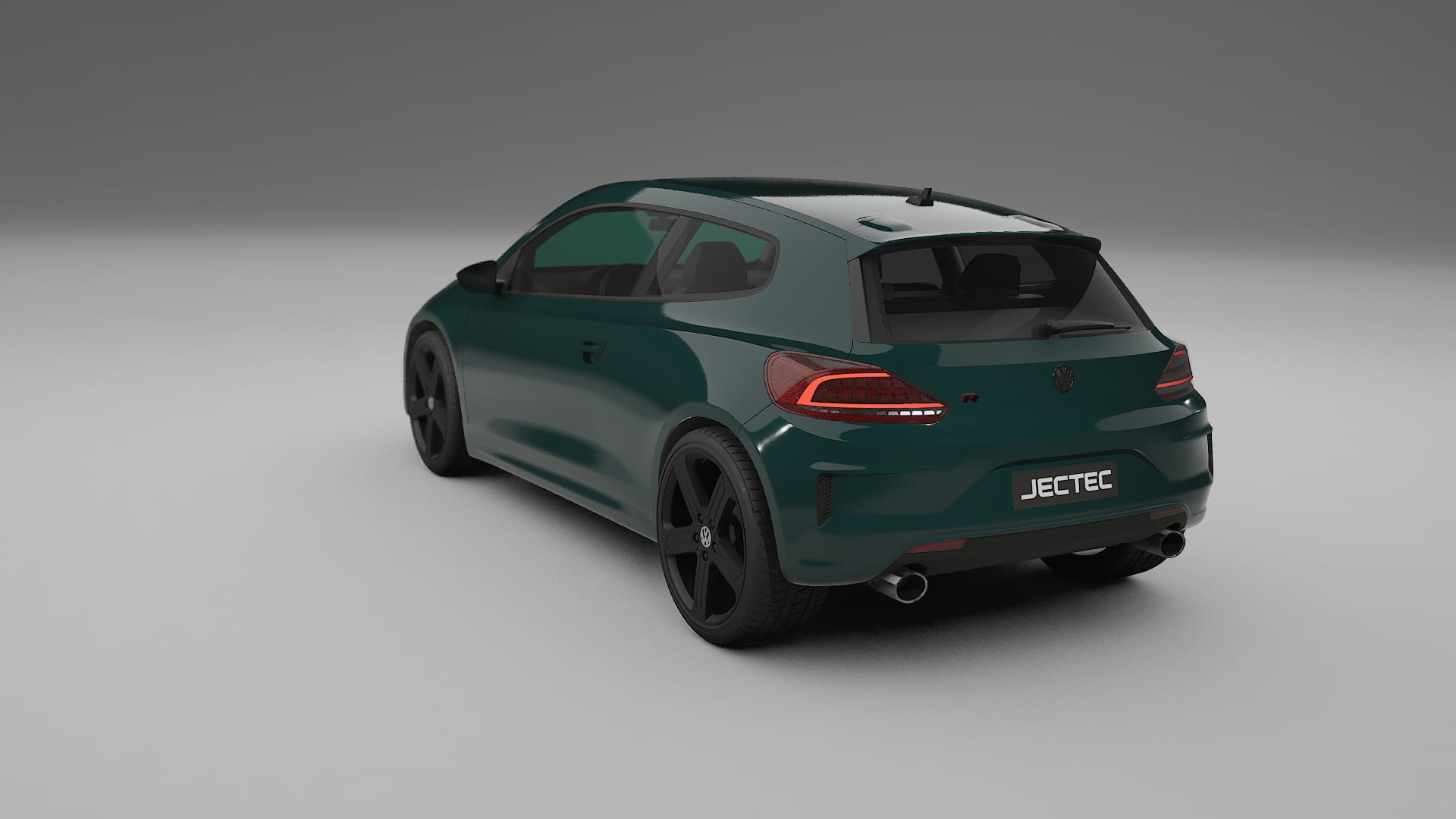 VW Scirocco R III TPU Lackskyddsfilm | INFERNO Färgskiftande PPF – Komplett Förskuret Kit