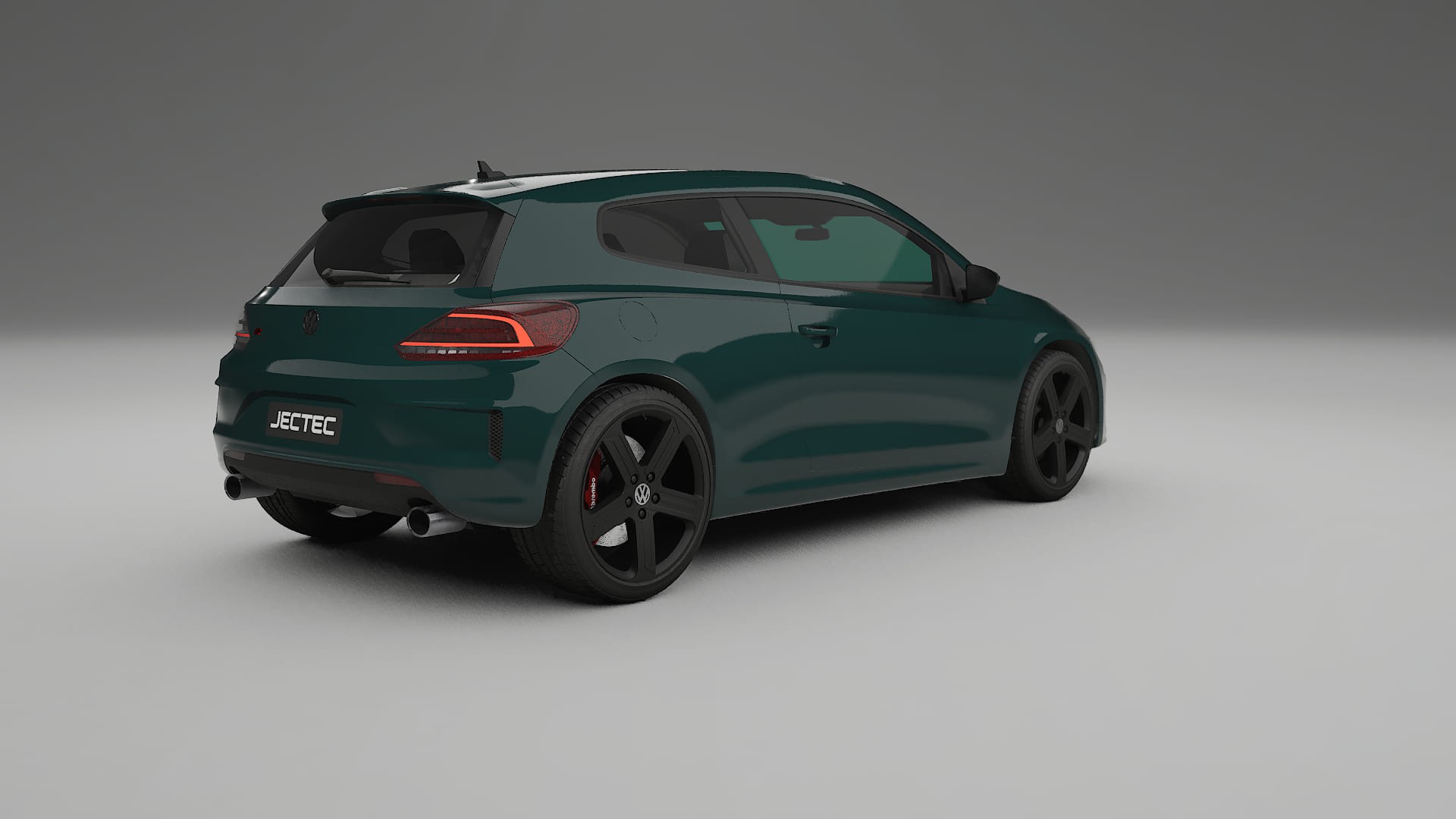 VW Scirocco R III TPU Lackskyddsfilm | INFERNO Färgskiftande PPF – Komplett Förskuret Kit