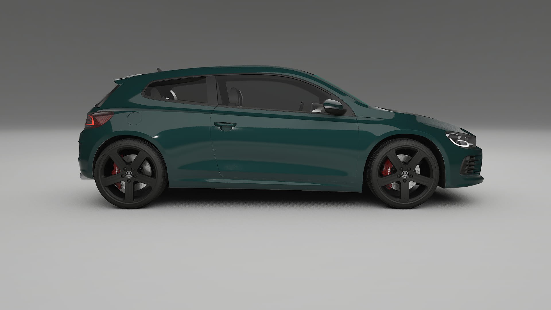 VW Scirocco R III TPU Lackskyddsfilm | INFERNO Färgskiftande PPF – Komplett Förskuret Kit