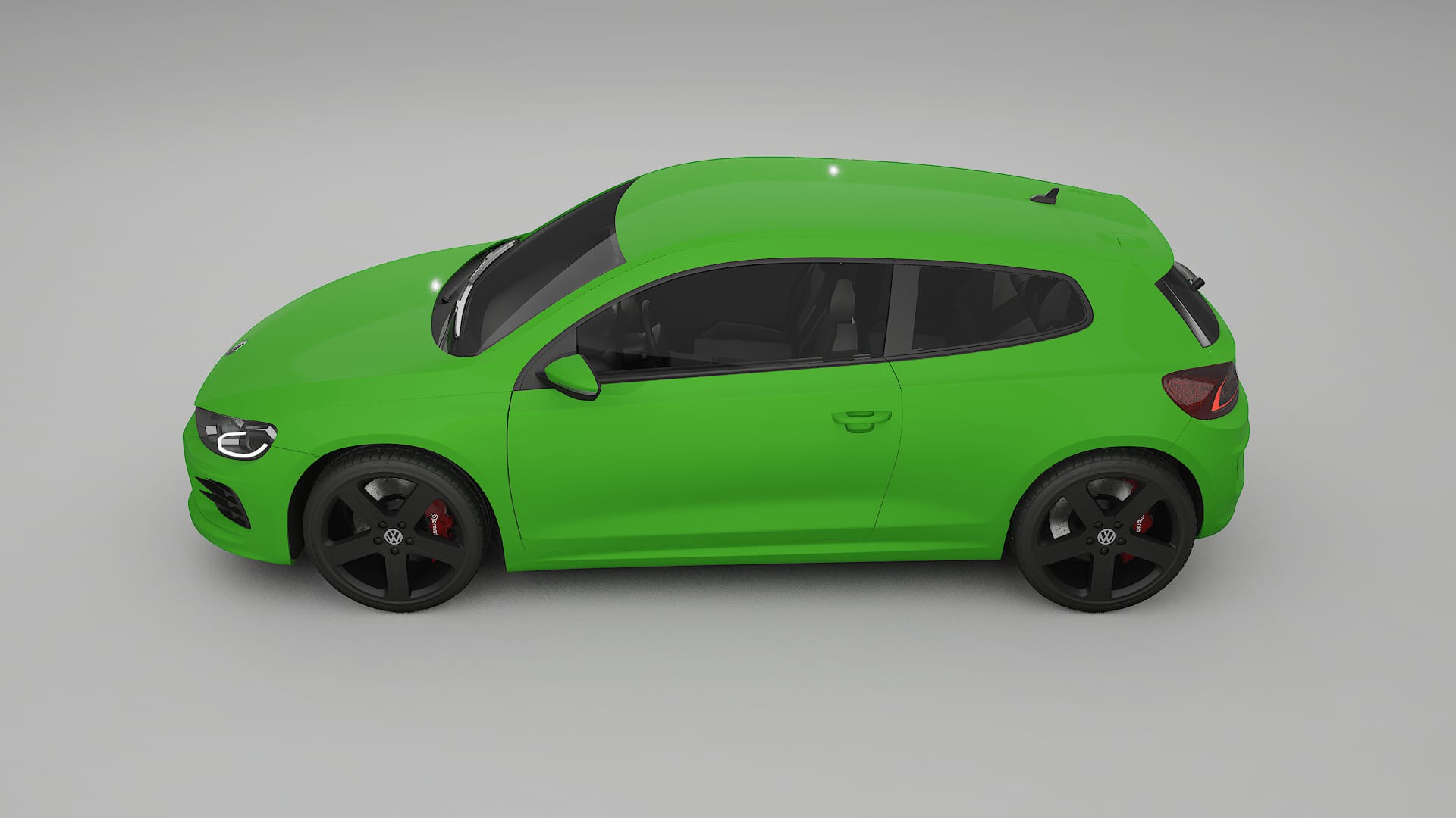 VW Scirocco R III TPU Lackskyddsfilm | VENOM Färgskiftande PPF – Komplett Förskuret Kit