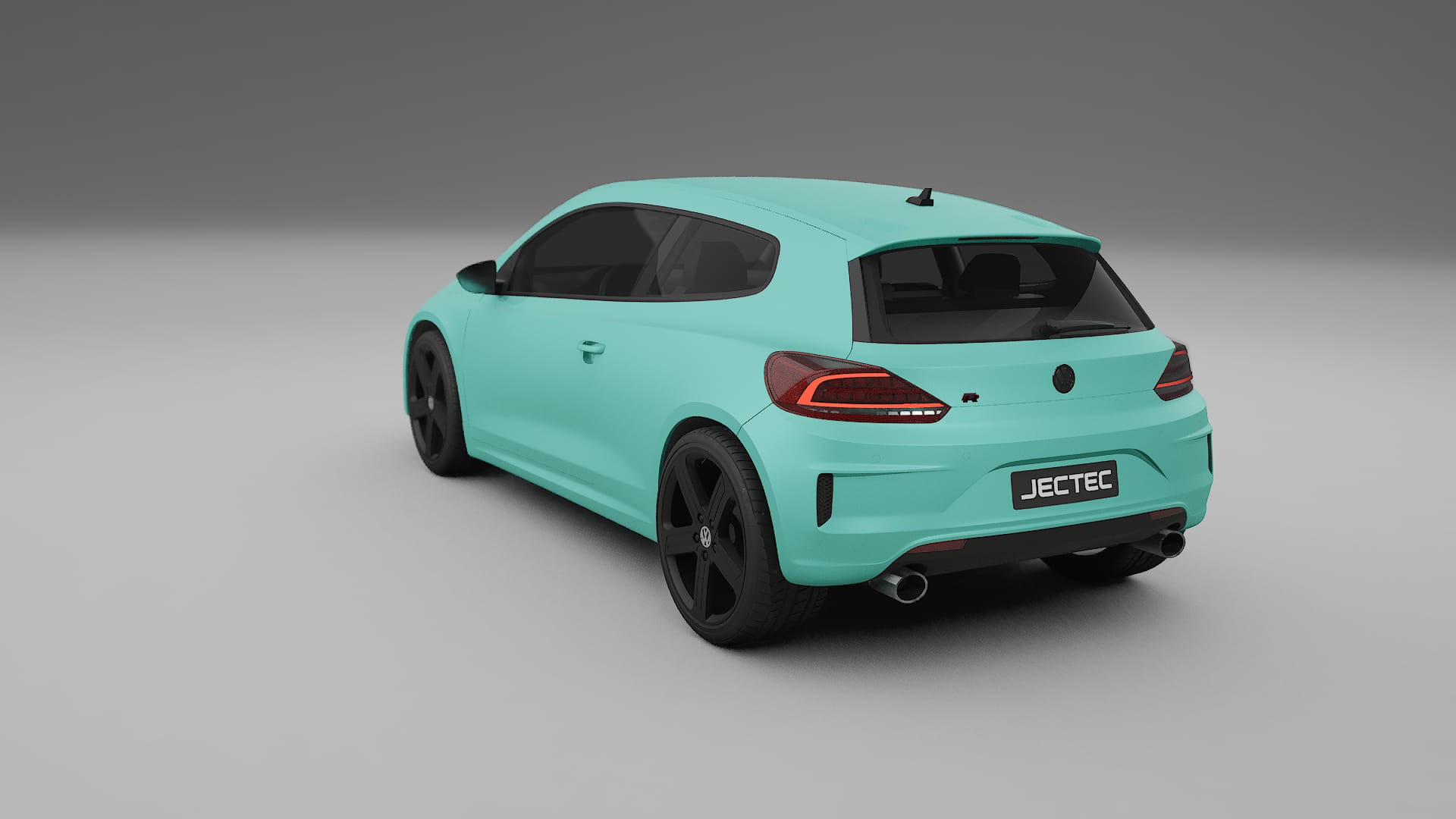 VW Scirocco R III TPU Lackskyddsfilm | FROST Färgskiftande PPF – Komplett Förskuret Kit