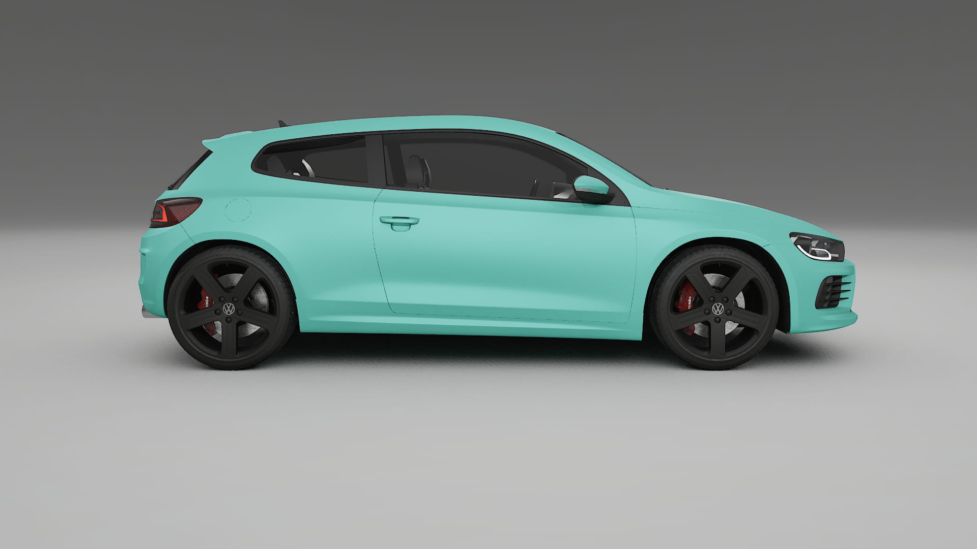 VW Scirocco R III TPU Lackskyddsfilm | FROST Färgskiftande PPF – Komplett Förskuret Kit