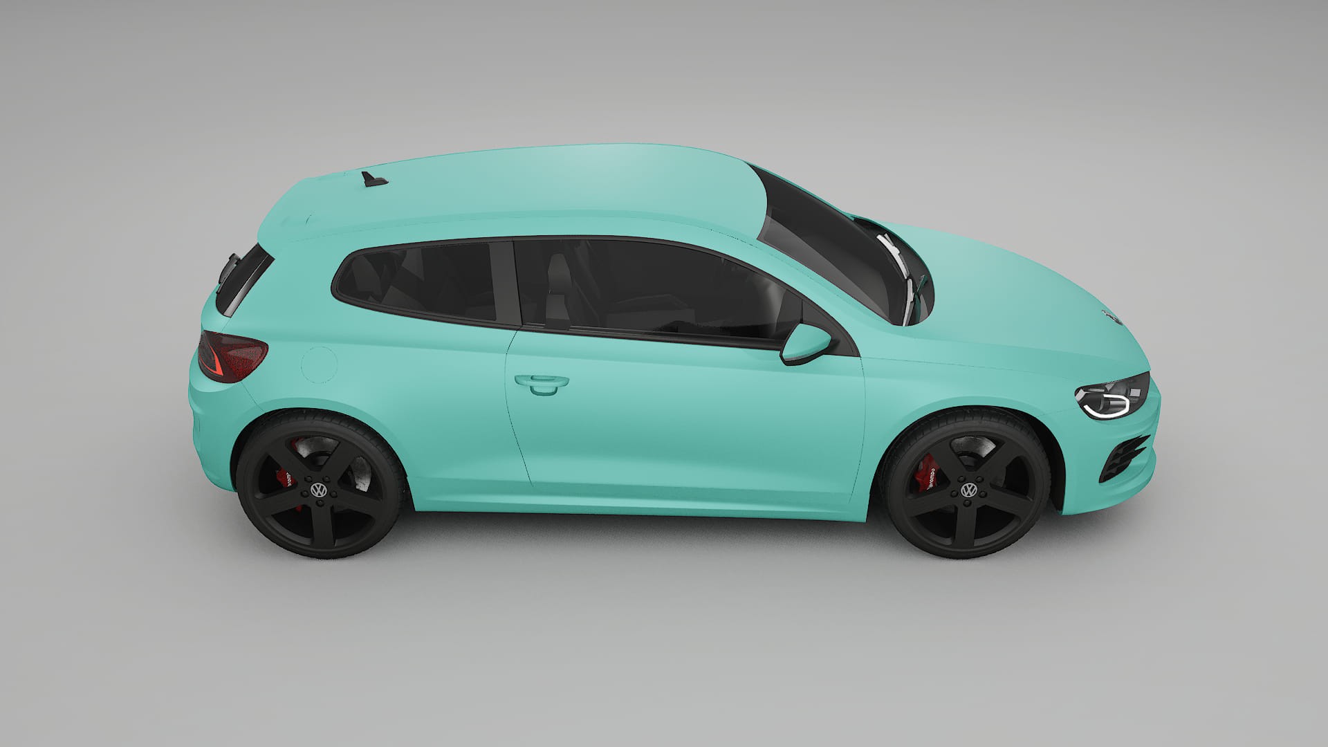 VW Scirocco R III TPU Lackskyddsfilm | FROST Färgskiftande PPF – Komplett Förskuret Kit