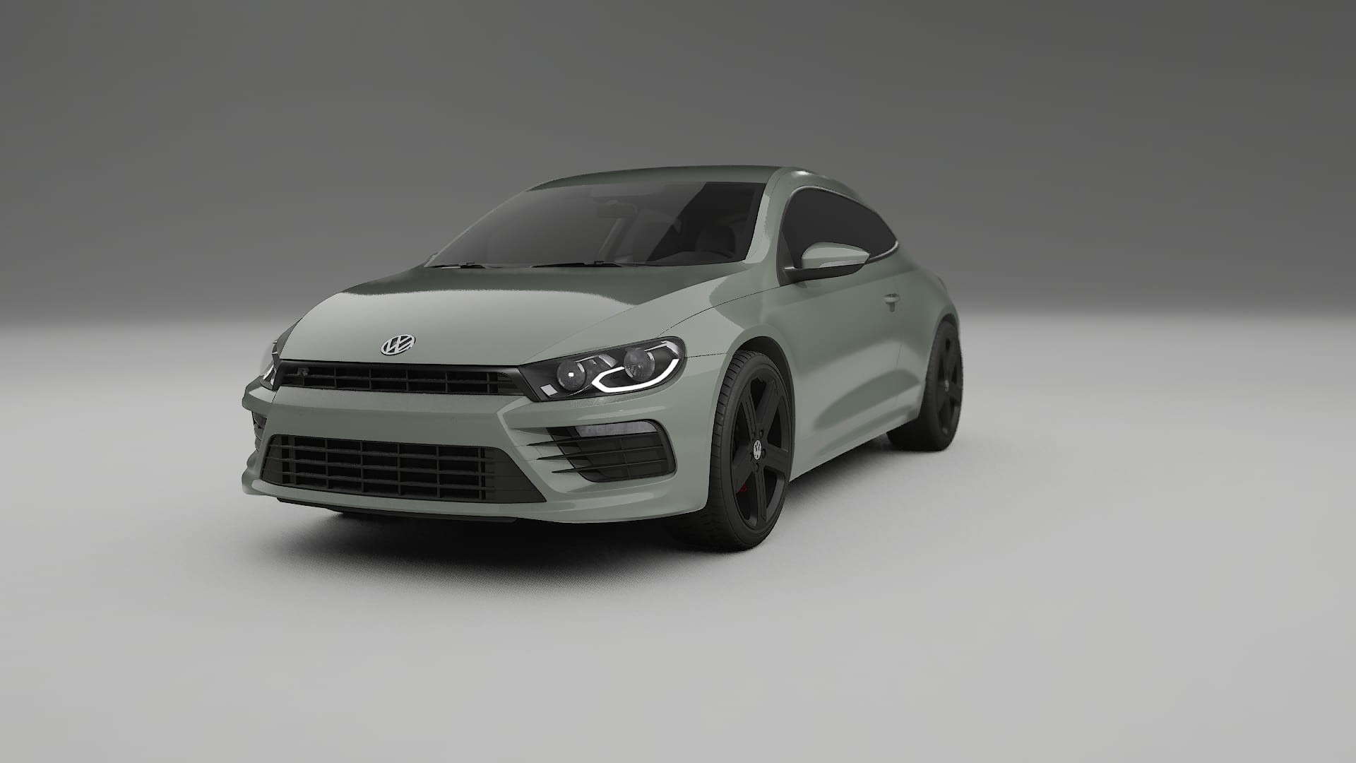 VW Scirocco R III TPU Lackskyddsfilm | SLATE Färgskiftande PPF – Komplett Förskuret Kit