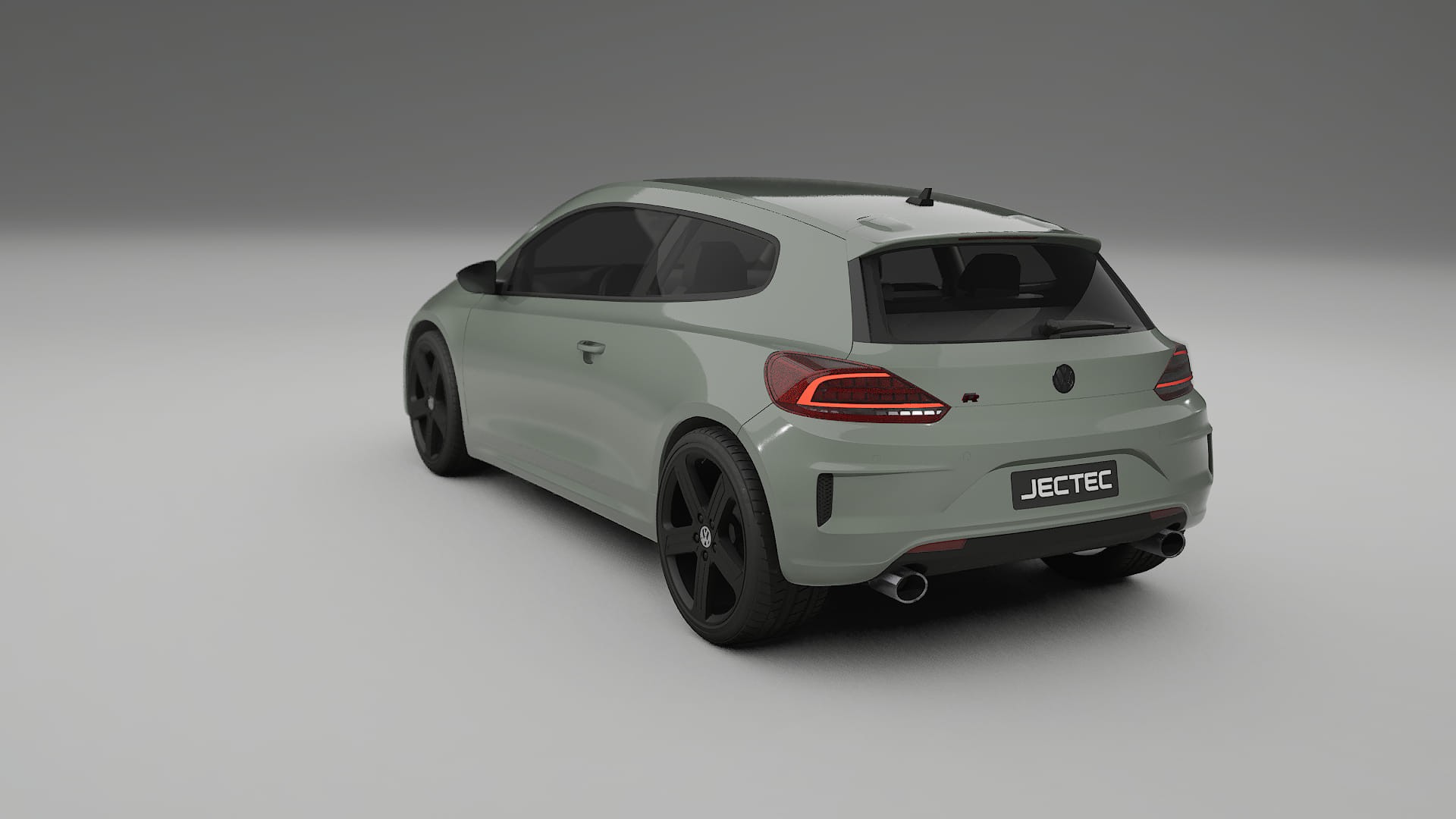 VW Scirocco R III TPU Lackskyddsfilm | SLATE Färgskiftande PPF – Komplett Förskuret Kit