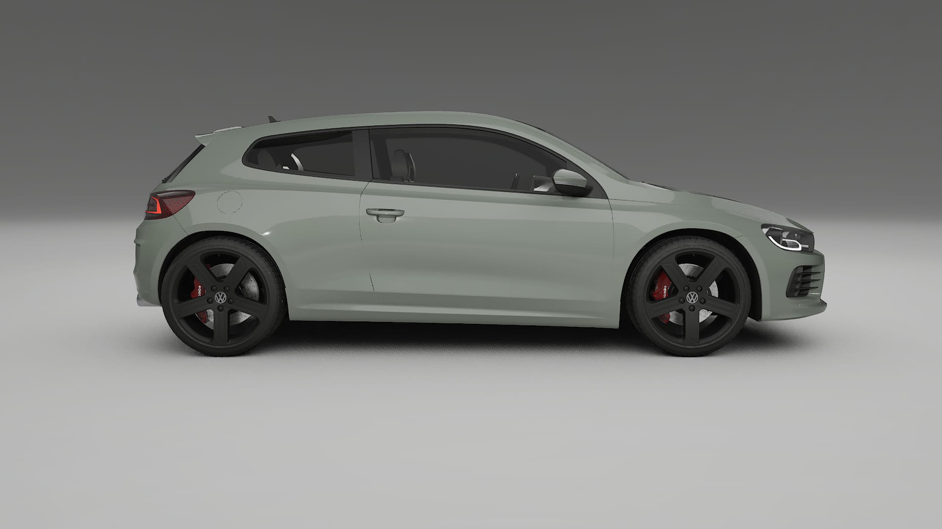 VW Scirocco R III TPU Lackskyddsfilm | SLATE Färgskiftande PPF – Komplett Förskuret Kit