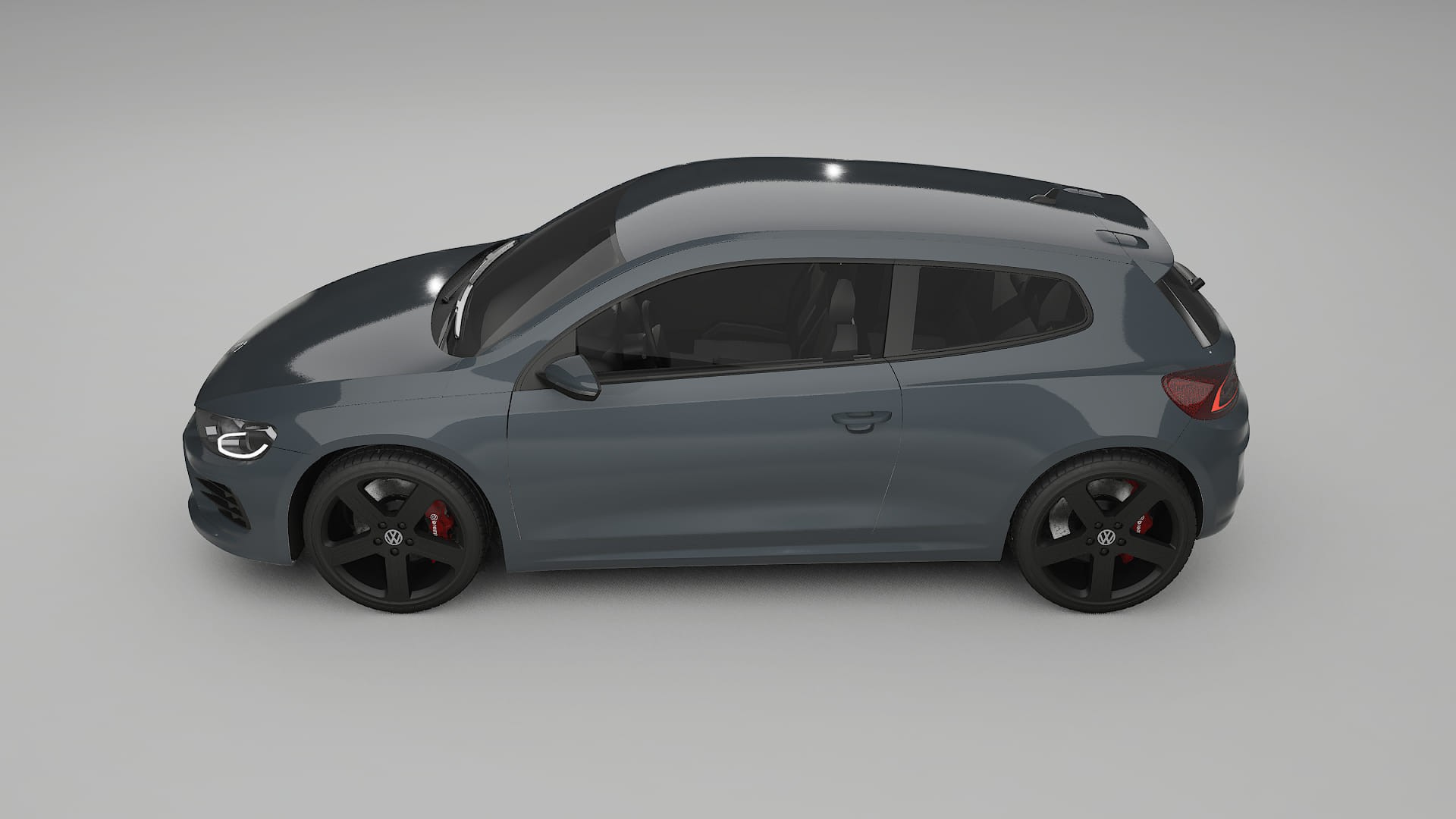 VW Scirocco R III TPU Lackskyddsfilm | GRANITE Färgskiftande PPF – Komplett Förskuret Kit