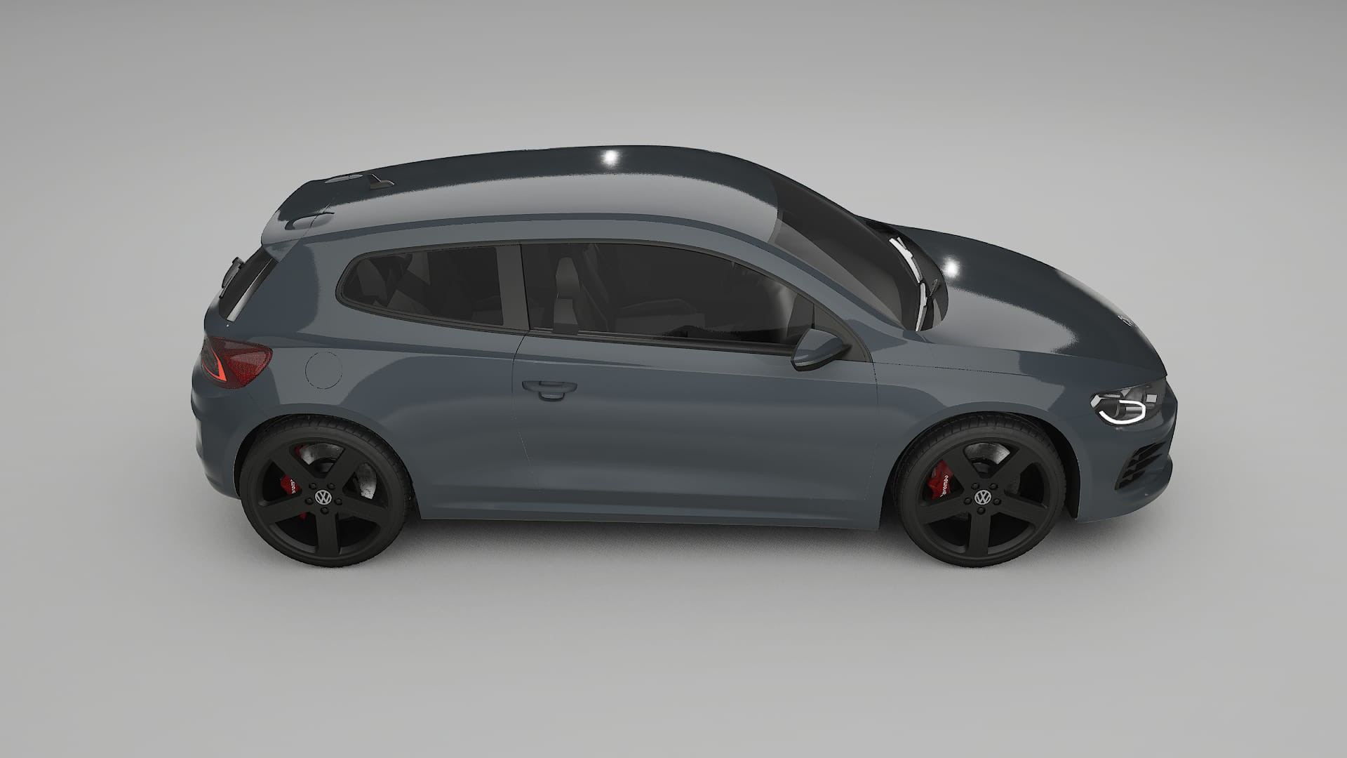 VW Scirocco R III TPU Lackskyddsfilm | GRANITE Färgskiftande PPF – Komplett Förskuret Kit