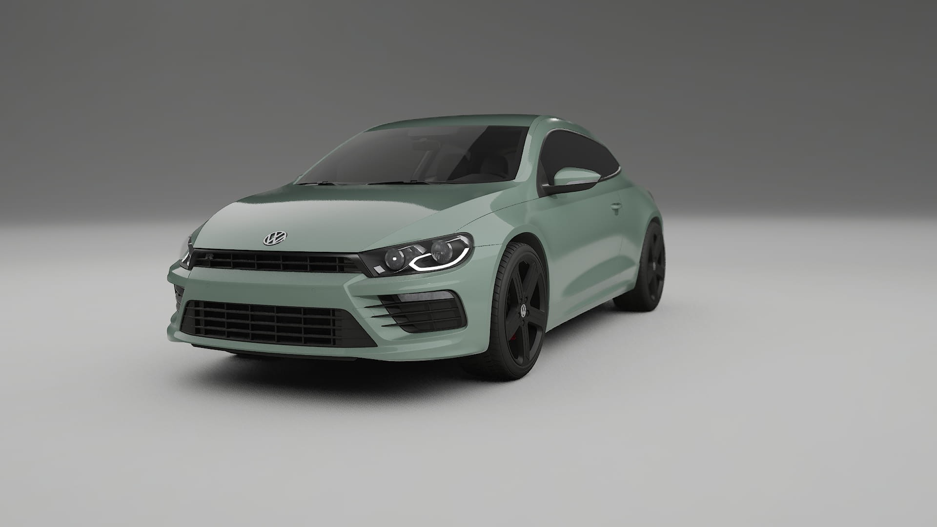 VW Scirocco R III TPU Lackskyddsfilm | CINDER Färgskiftande PPF – Komplett Förskuret Kit