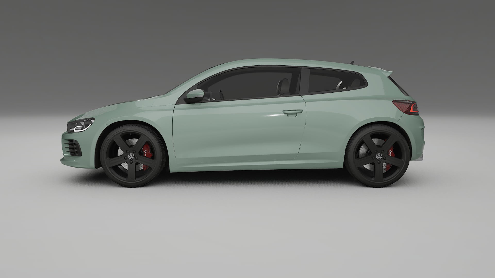 VW Scirocco R III TPU Lackskyddsfilm | CINDER Färgskiftande PPF – Komplett Förskuret Kit