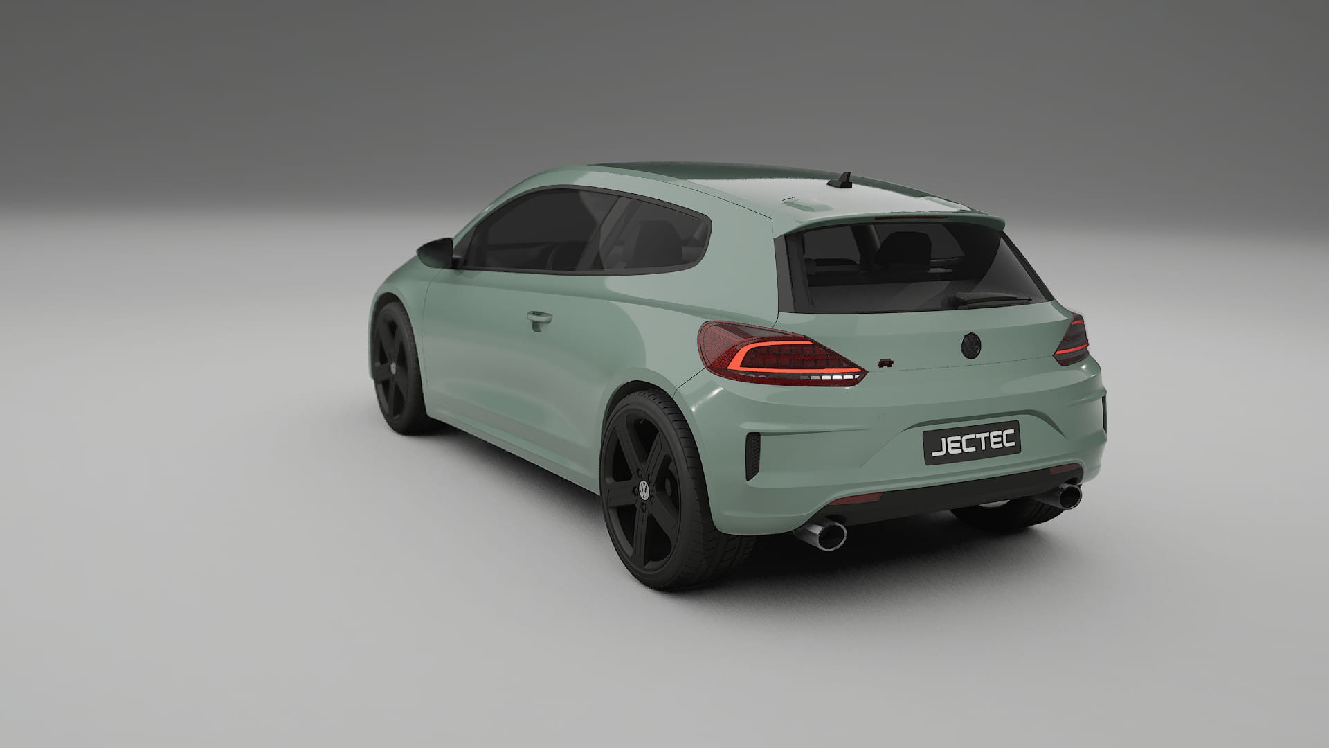 VW Scirocco R III TPU Lackskyddsfilm | CINDER Färgskiftande PPF – Komplett Förskuret Kit