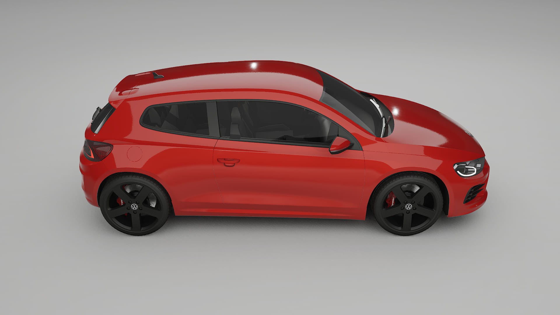 VW Scirocco R III TPU Lackskyddsfilm | BLAZE Färgskiftande PPF – Komplett Förskuret Kit