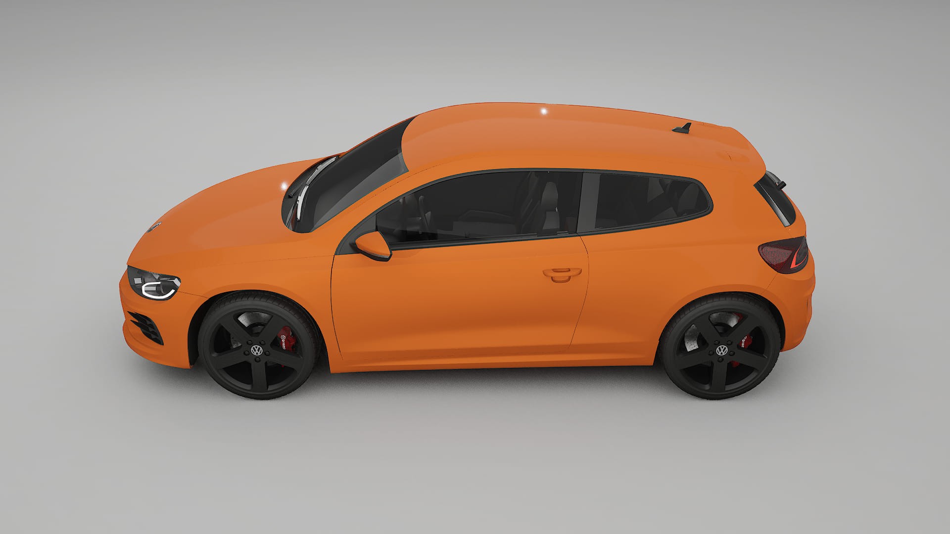 VW Scirocco R III TPU Lackskyddsfilm | ROCKET Färgskiftande PPF – Komplett Förskuret Kit