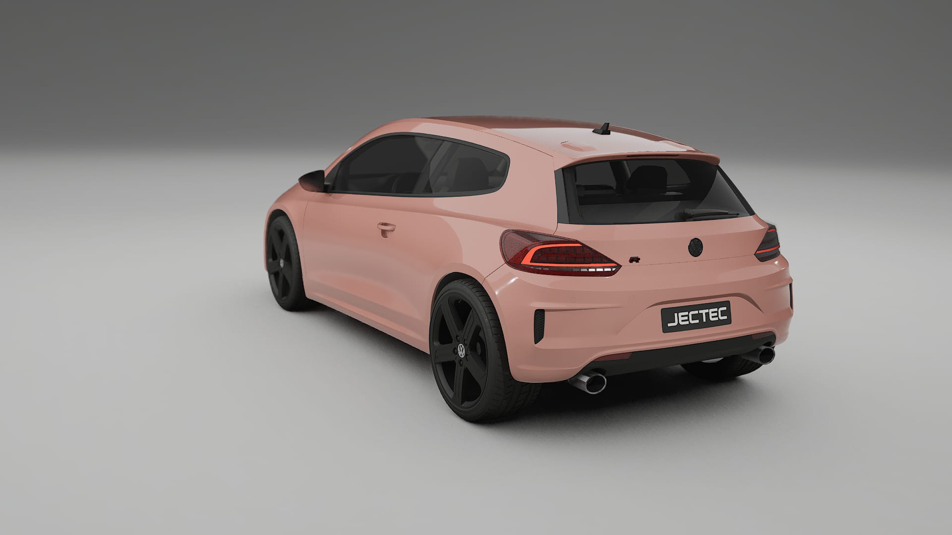 VW Scirocco R III TPU Lackskyddsfilm | BLUSH Färgskiftande PPF – Komplett Förskuret Kit
