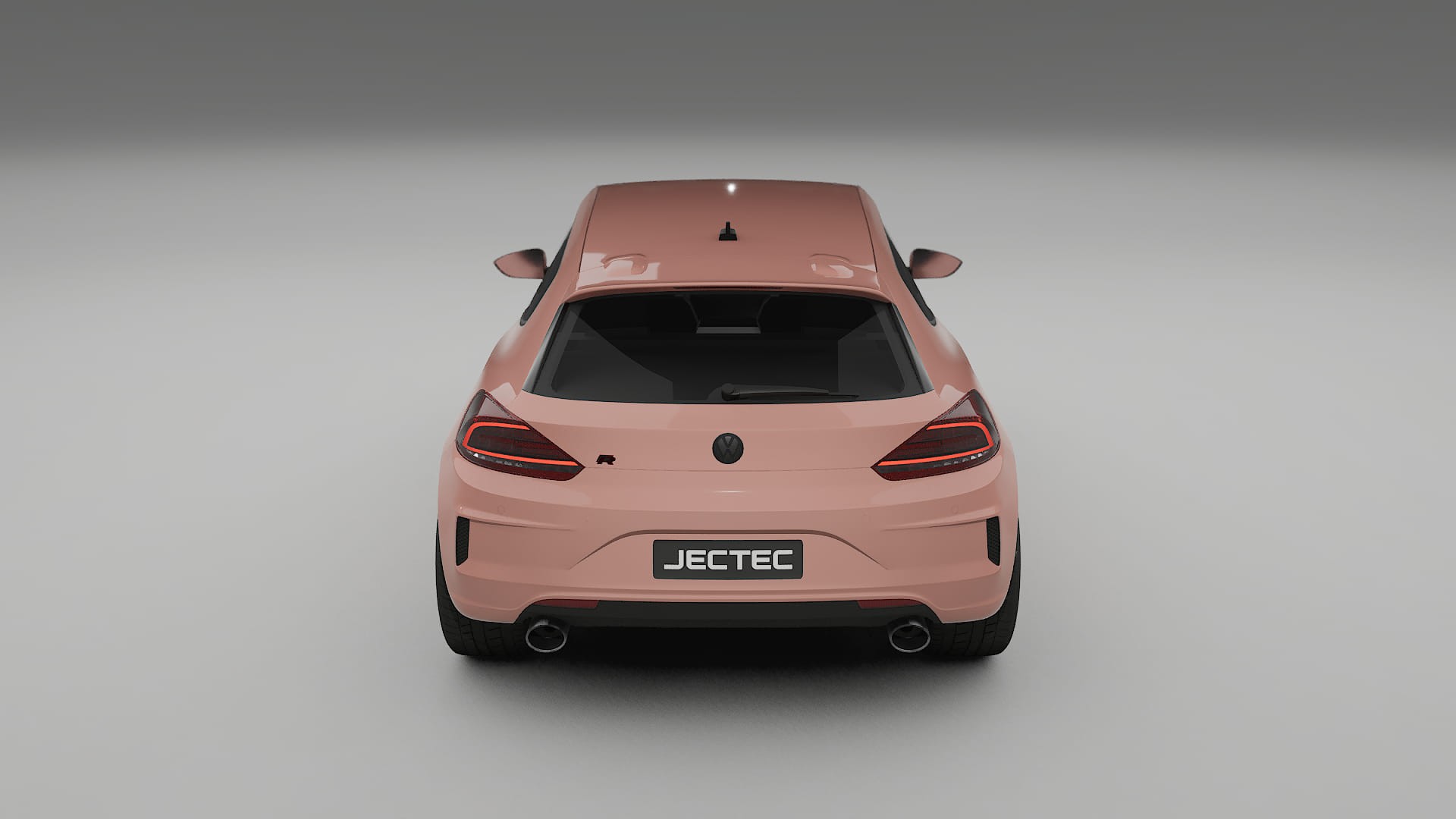 VW Scirocco R III TPU Lackskyddsfilm | BLUSH Färgskiftande PPF – Komplett Förskuret Kit