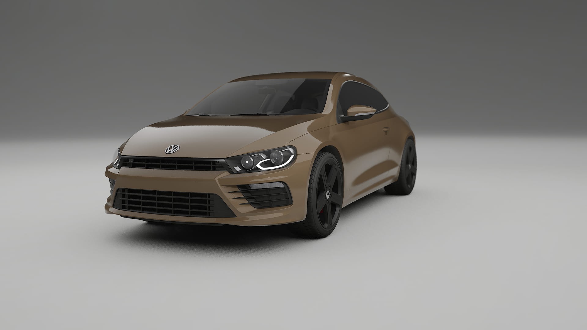VW Scirocco R III TPU Lackskyddsfilm | SAHARA Färgskiftande PPF – Komplett Förskuret Kit