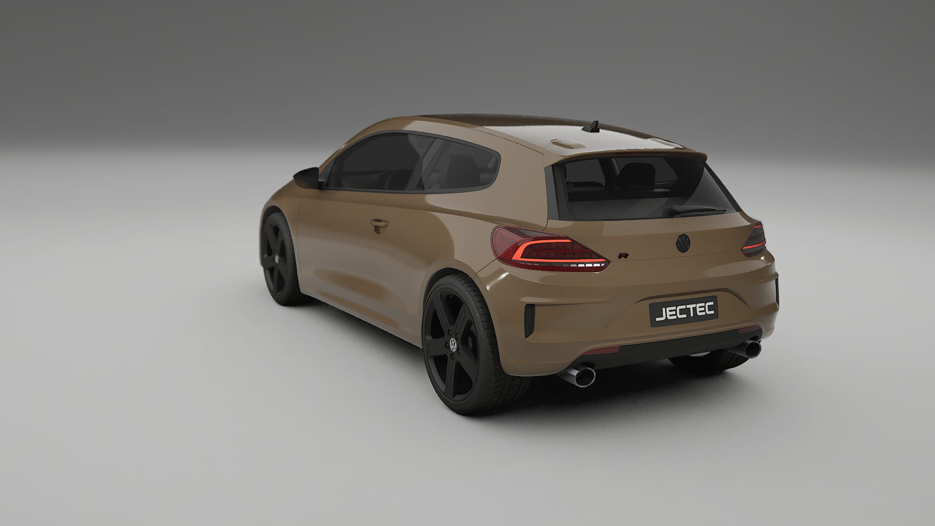 VW Scirocco R III TPU Lackskyddsfilm | SAHARA Färgskiftande PPF – Komplett Förskuret Kit