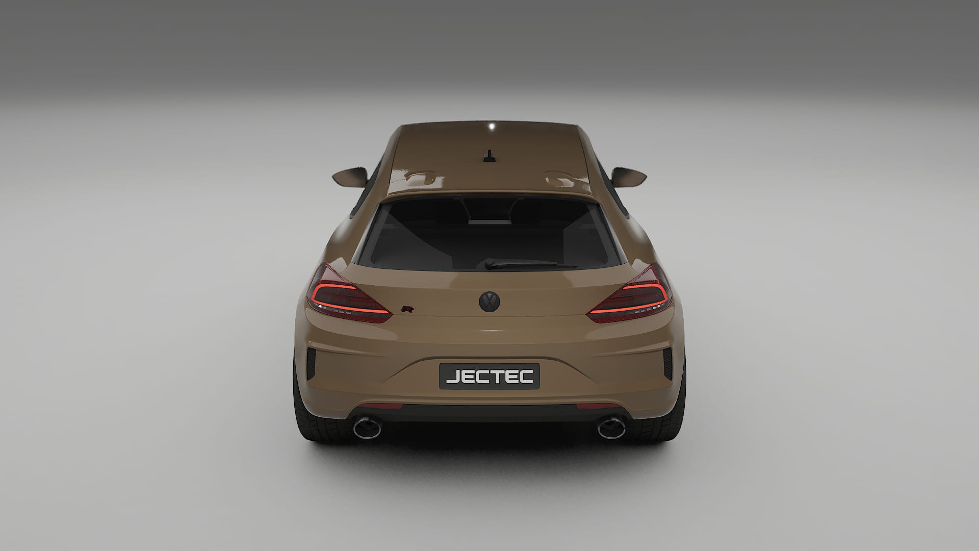 VW Scirocco R III TPU Lackskyddsfilm | SAHARA Färgskiftande PPF – Komplett Förskuret Kit