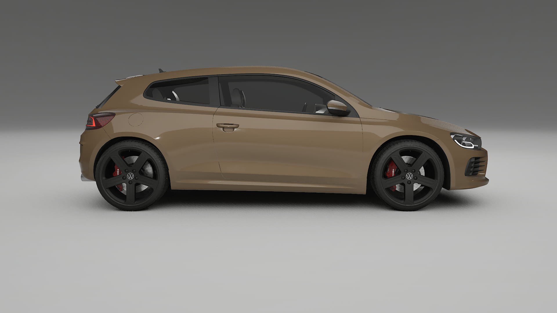 VW Scirocco R III TPU Lackskyddsfilm | SAHARA Färgskiftande PPF – Komplett Förskuret Kit