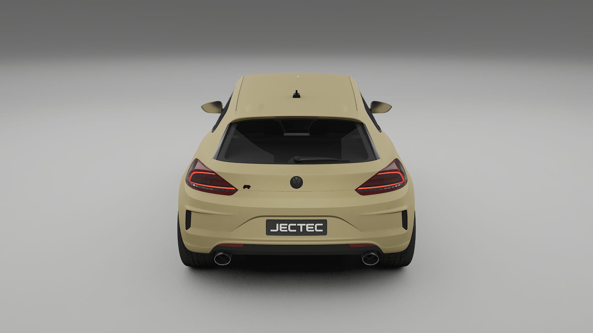 VW Scirocco R III TPU Lackskyddsfilm | SAND Färgskiftande PPF – Komplett Förskuret Kit