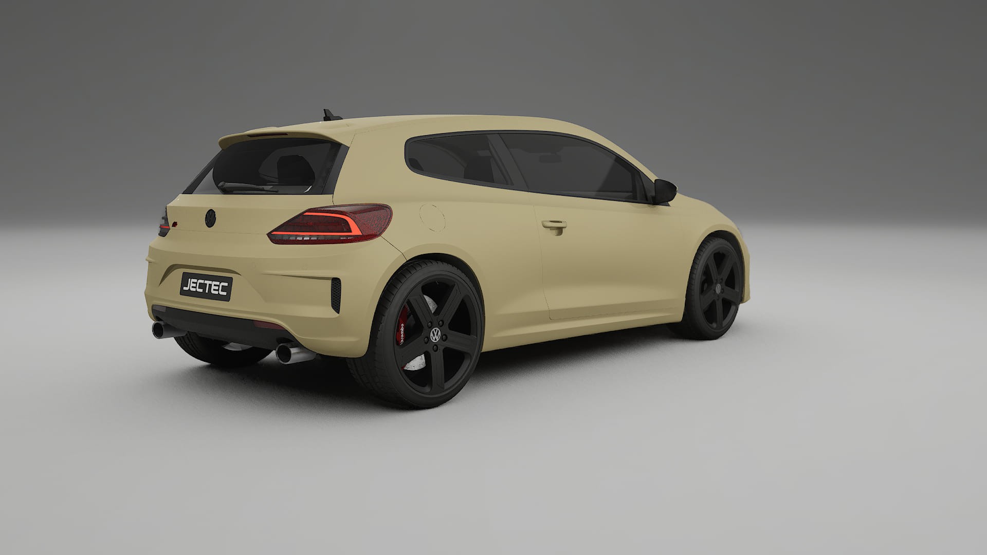 VW Scirocco R III TPU Lackskyddsfilm | SAND Färgskiftande PPF – Komplett Förskuret Kit