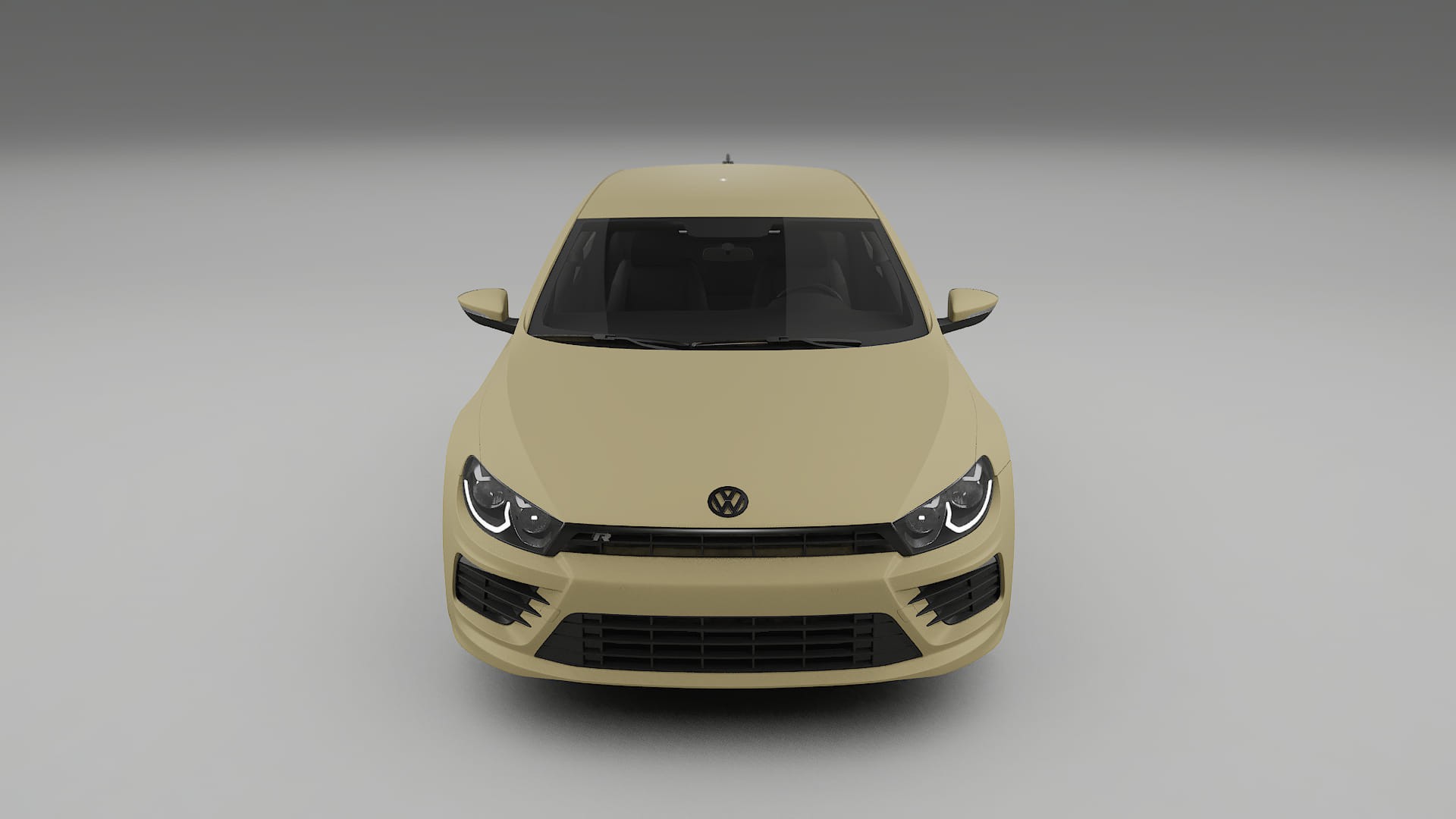 VW Scirocco R III TPU Lackskyddsfilm | SAND Färgskiftande PPF – Komplett Förskuret Kit